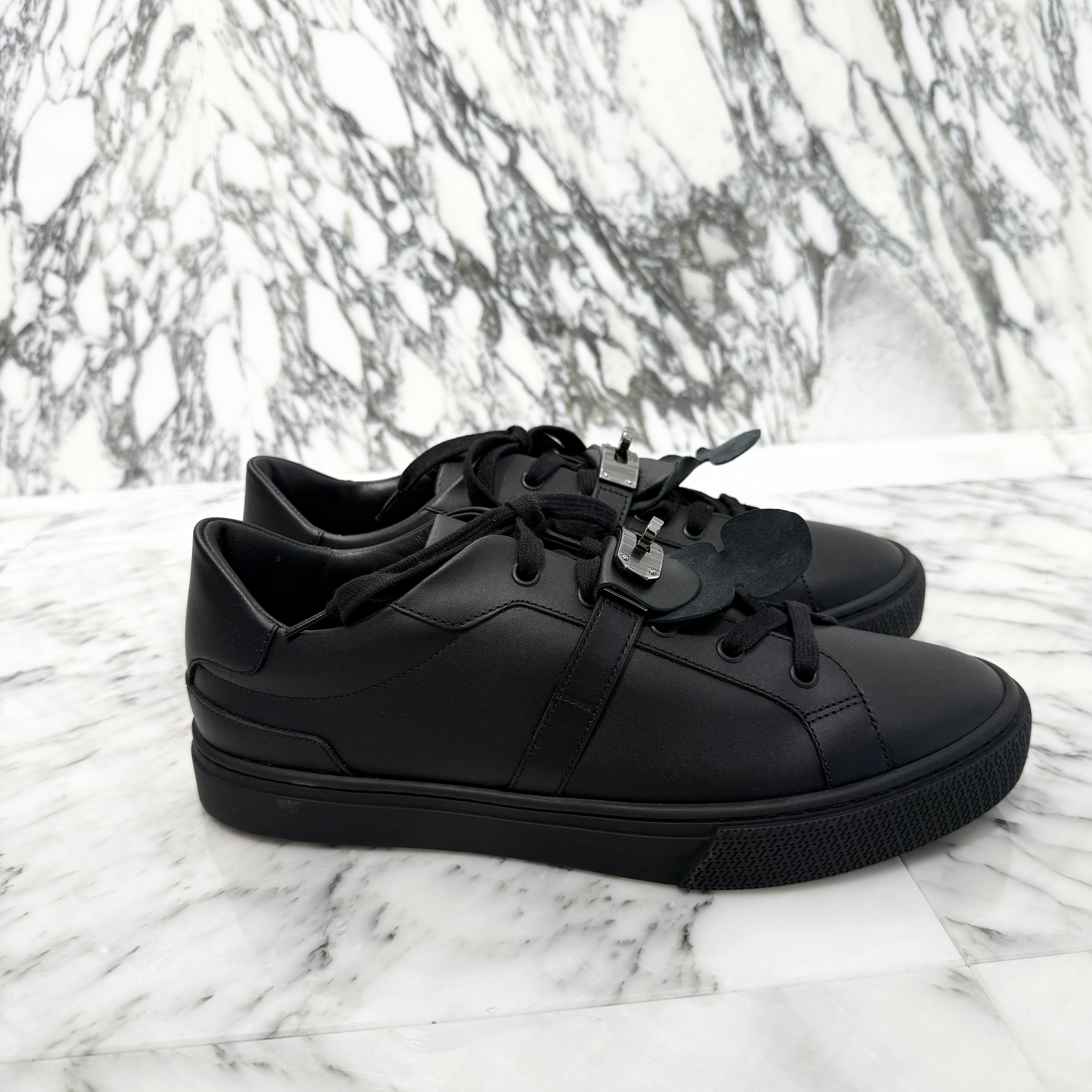 HERMES 2024AW Sneakers "Day" H222896ZH03390 Size 42（27cm）エルメス スニーカー "デイ" ブラック サイズ42（27cm）