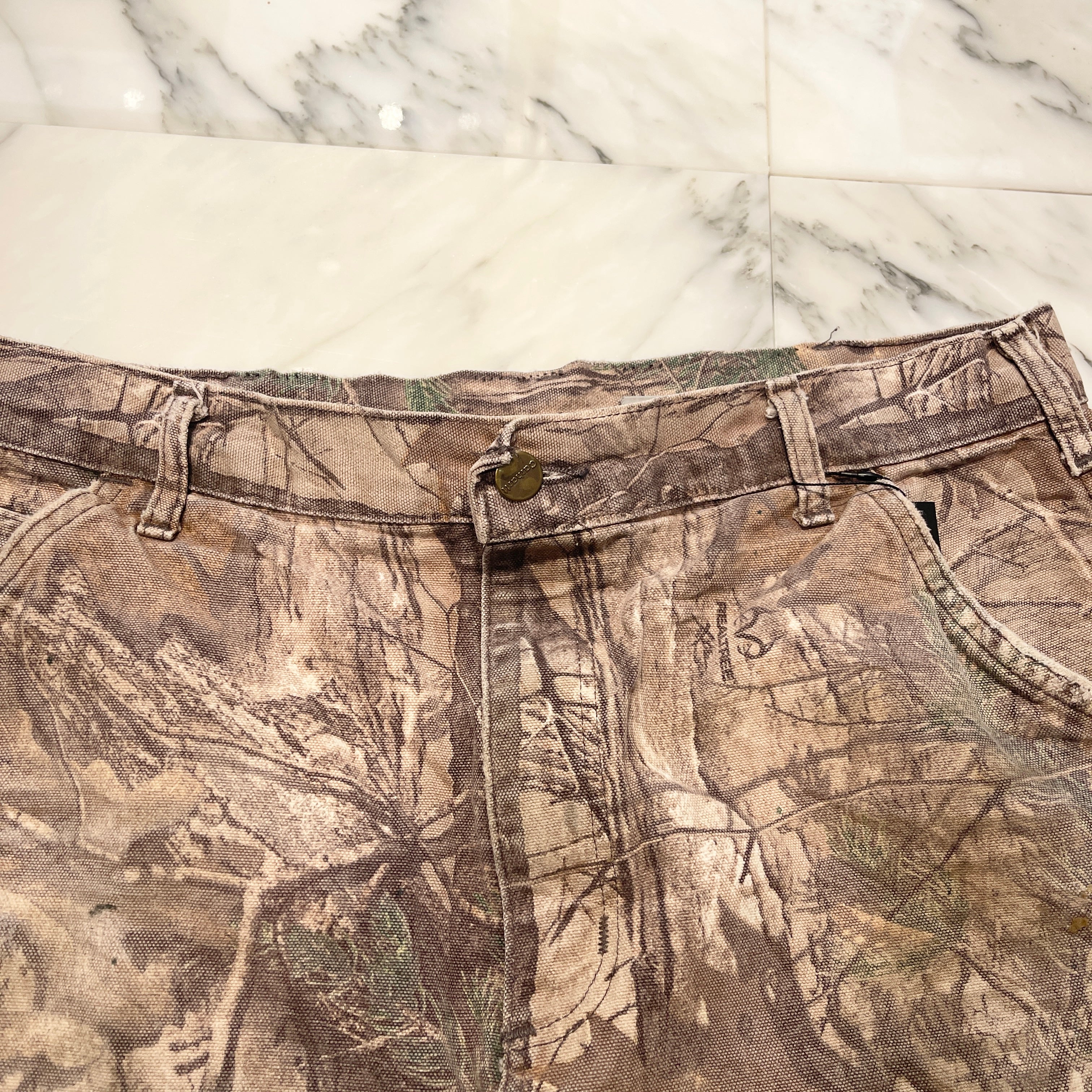 Carhartt Real Tree Duck Painter Work Pants Size W34 L30