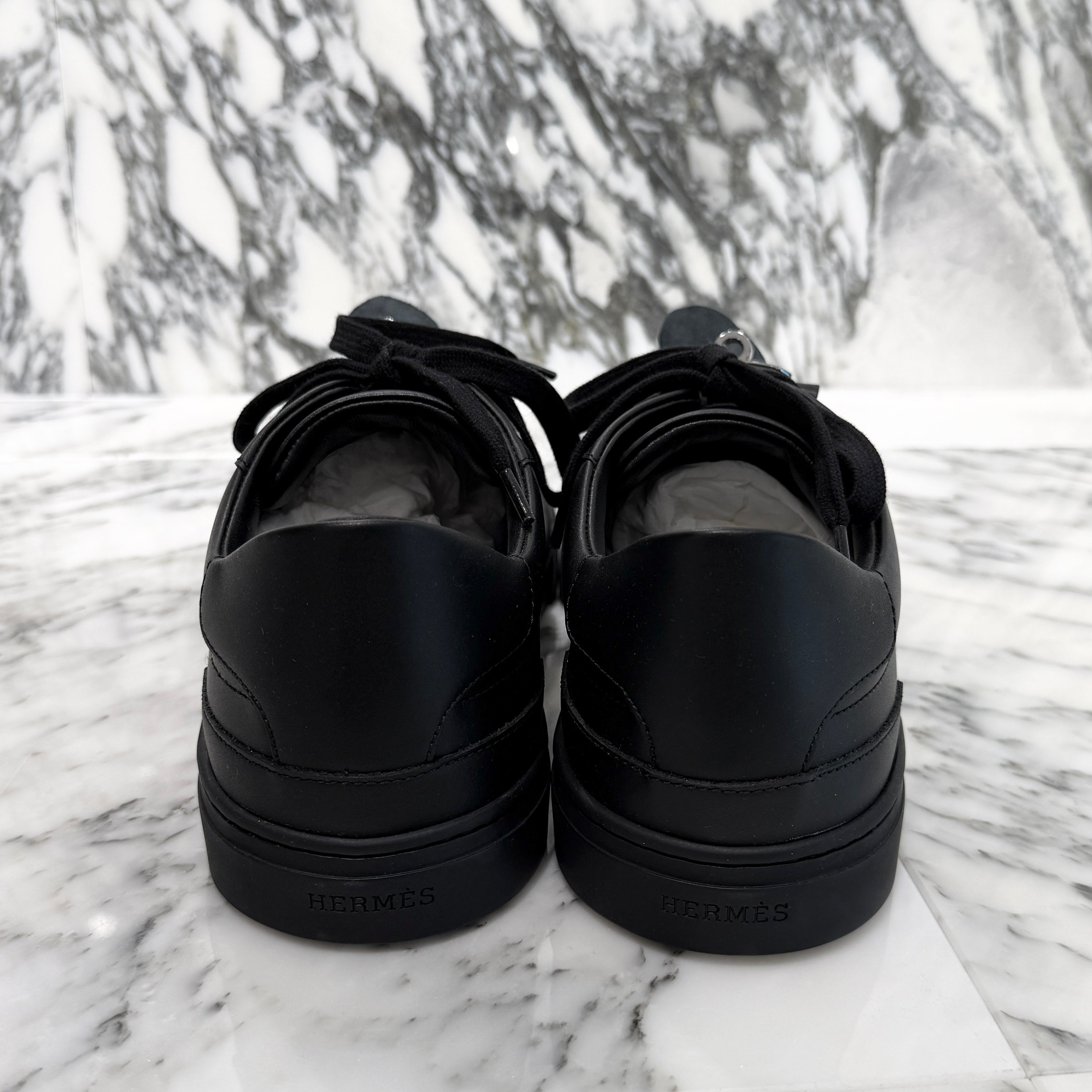 HERMES 2024AW Sneakers "Day" H222896ZH03390 Size 42（27cm）エルメス スニーカー "デイ" ブラック サイズ42（27cm）