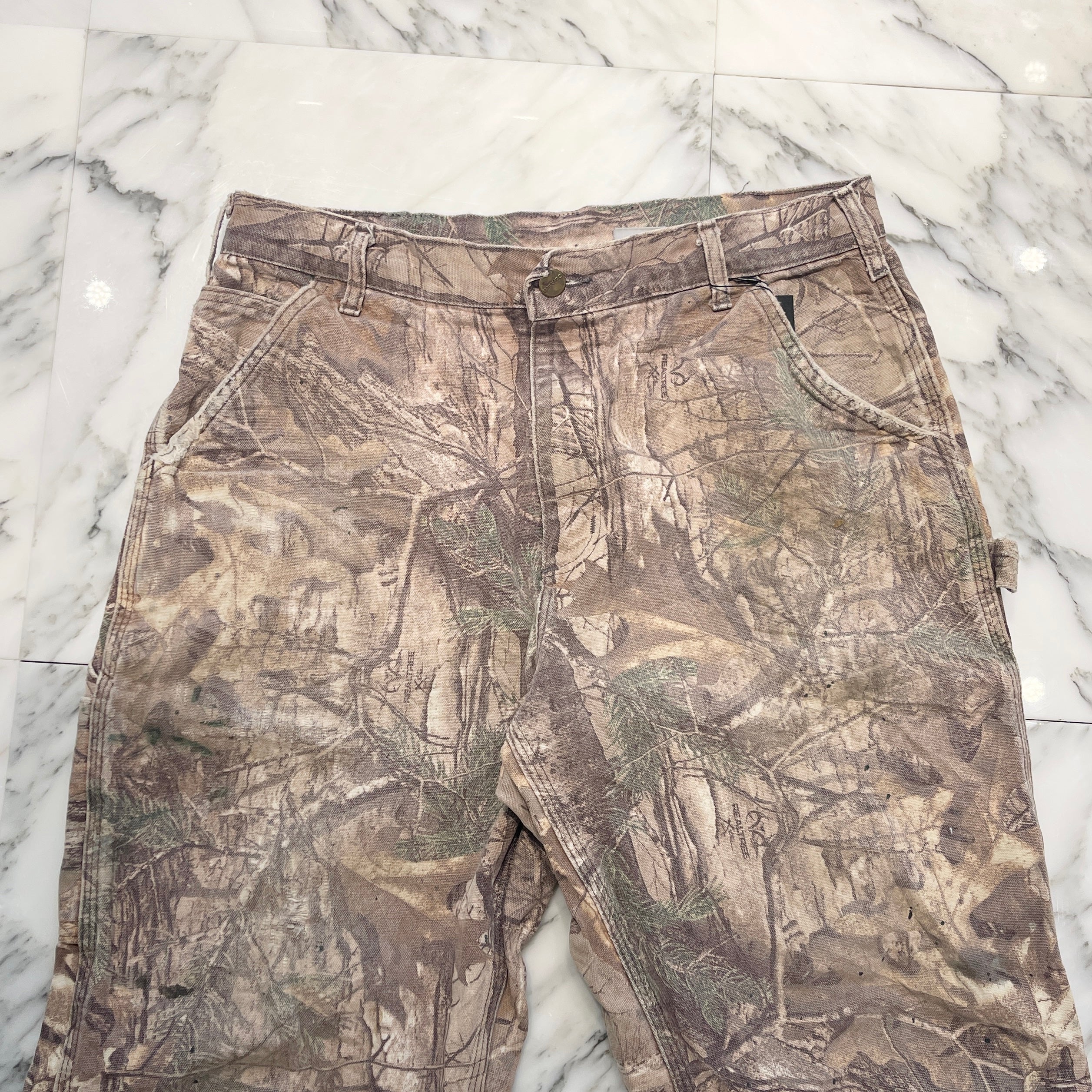 Carhartt Real Tree Duck Painter Work Pants Size W34 L30 カーハート リアルツリー ダックペインター ワークパンツ サイズ34×30