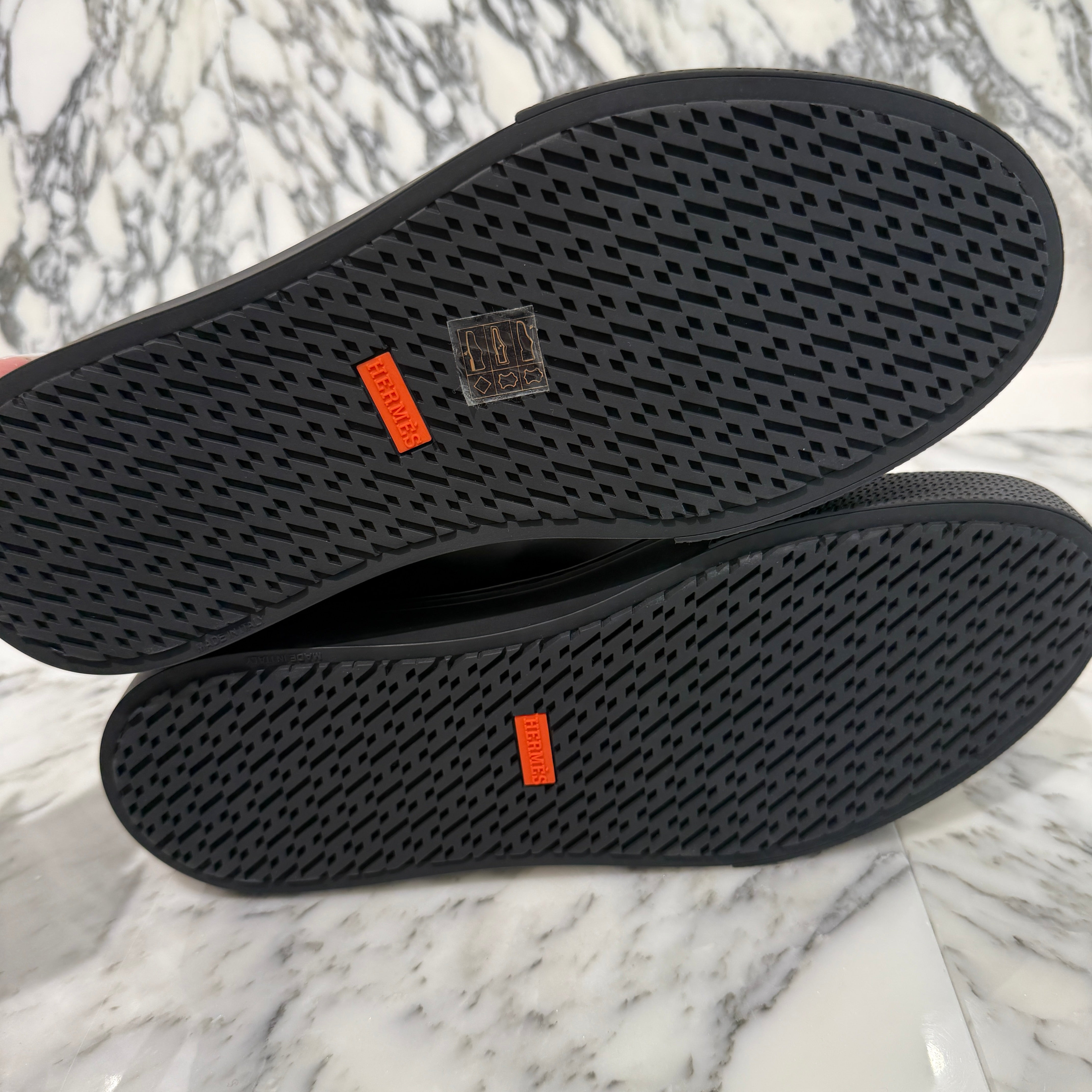 HERMES 2024AW Sneakers "Day" H222896ZH03390 Size 42（27cm）エルメス スニーカー "デイ" ブラック サイズ42（27cm）