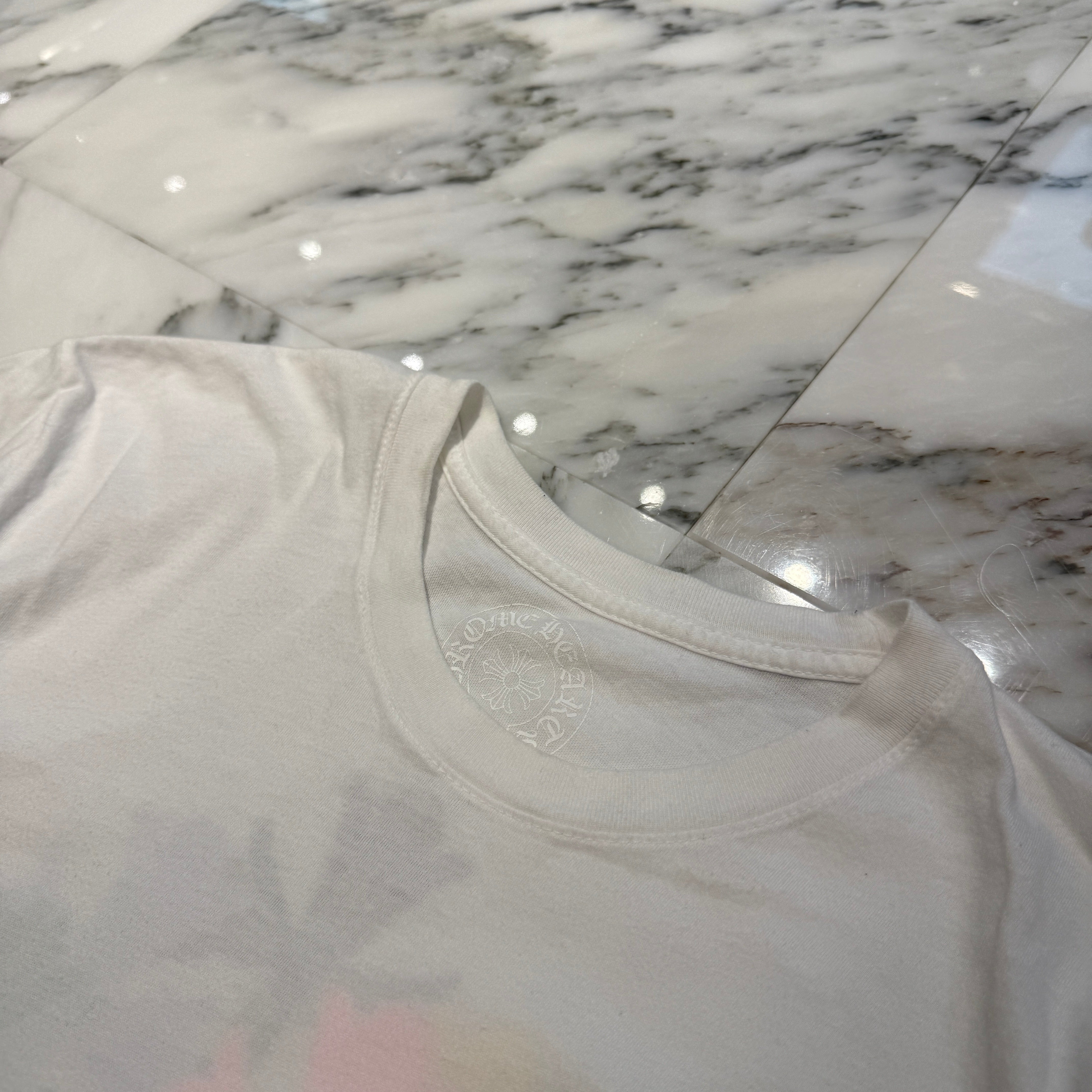 CHROME HEARTS 2021SS MLTCOL CEM CRS Tee Size L クロムハーツ マルチカラー セメタリークロス Tシャツ サイズL