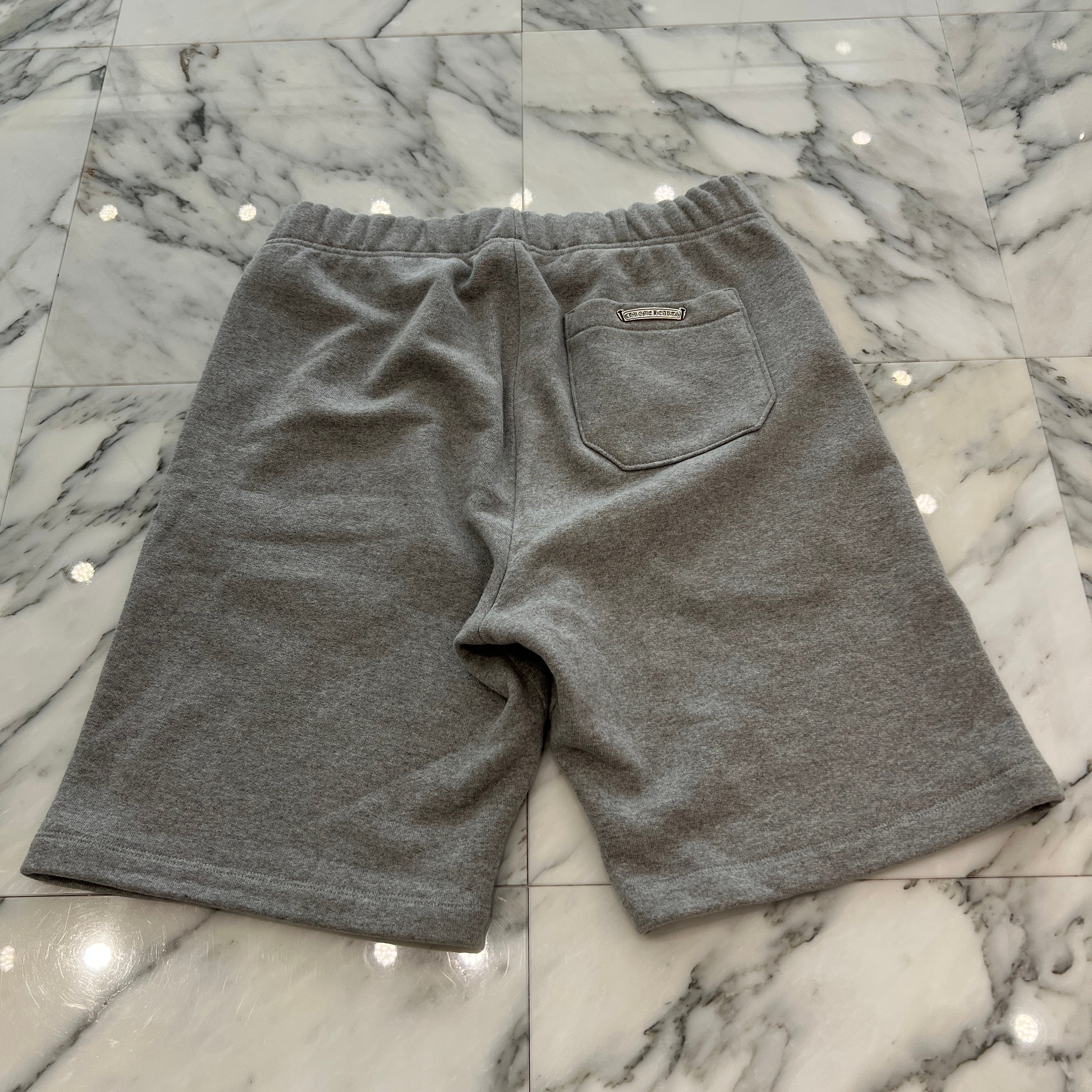 CHROME HEARTS Y NOT 3 Cemetery Cross Patch Sweat Shorts Size M クロムハーツ ワイノット 3 セメタリー クロスパッチ スウェットショーツ サイズM