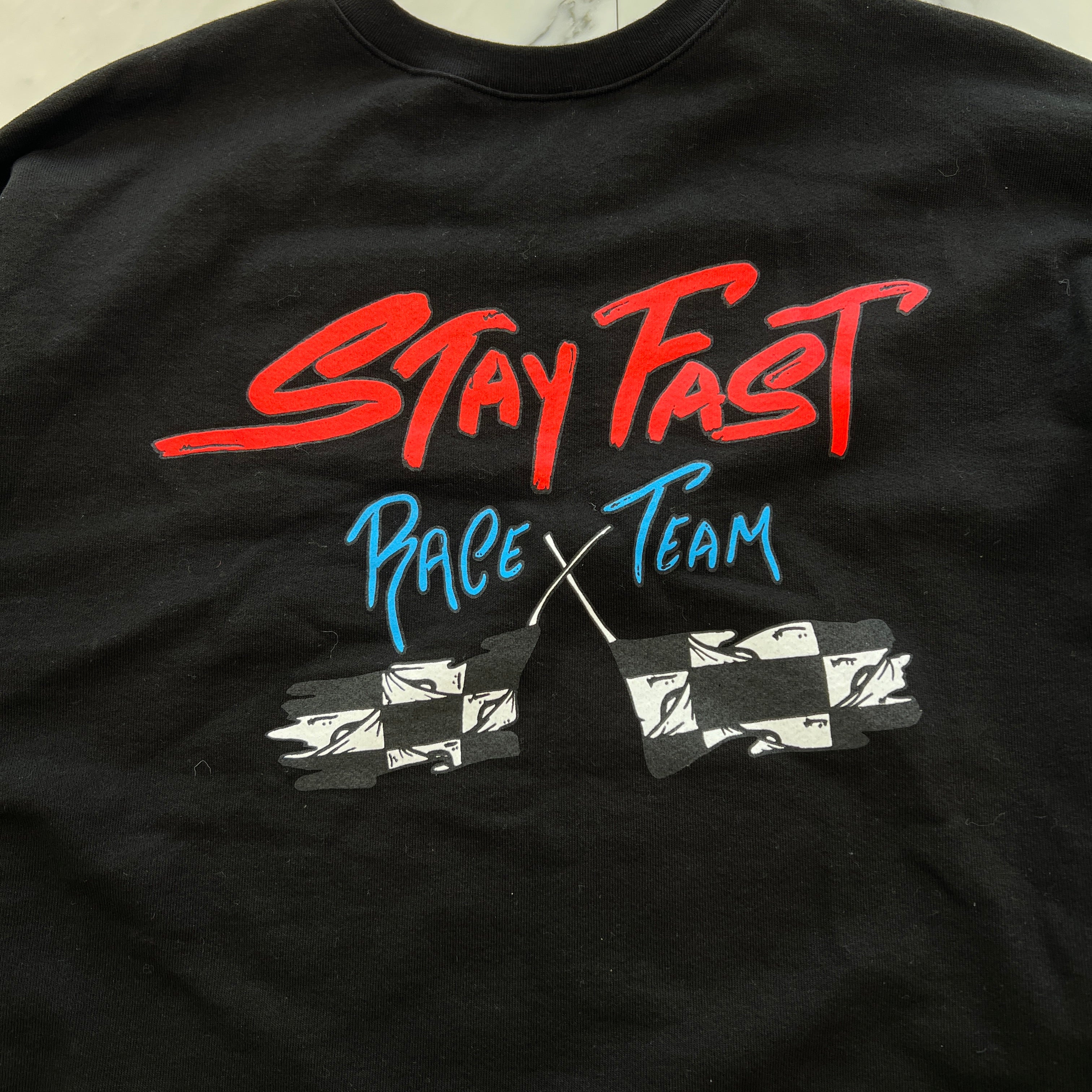 CHROME HEARTS × MATTY BOY PPO STAY FAST RACE TEAM Sweatshirt Size XL クロムハーツ × マッティボーイ ステイファスト レースチーム スウェットシャツ サイズXL