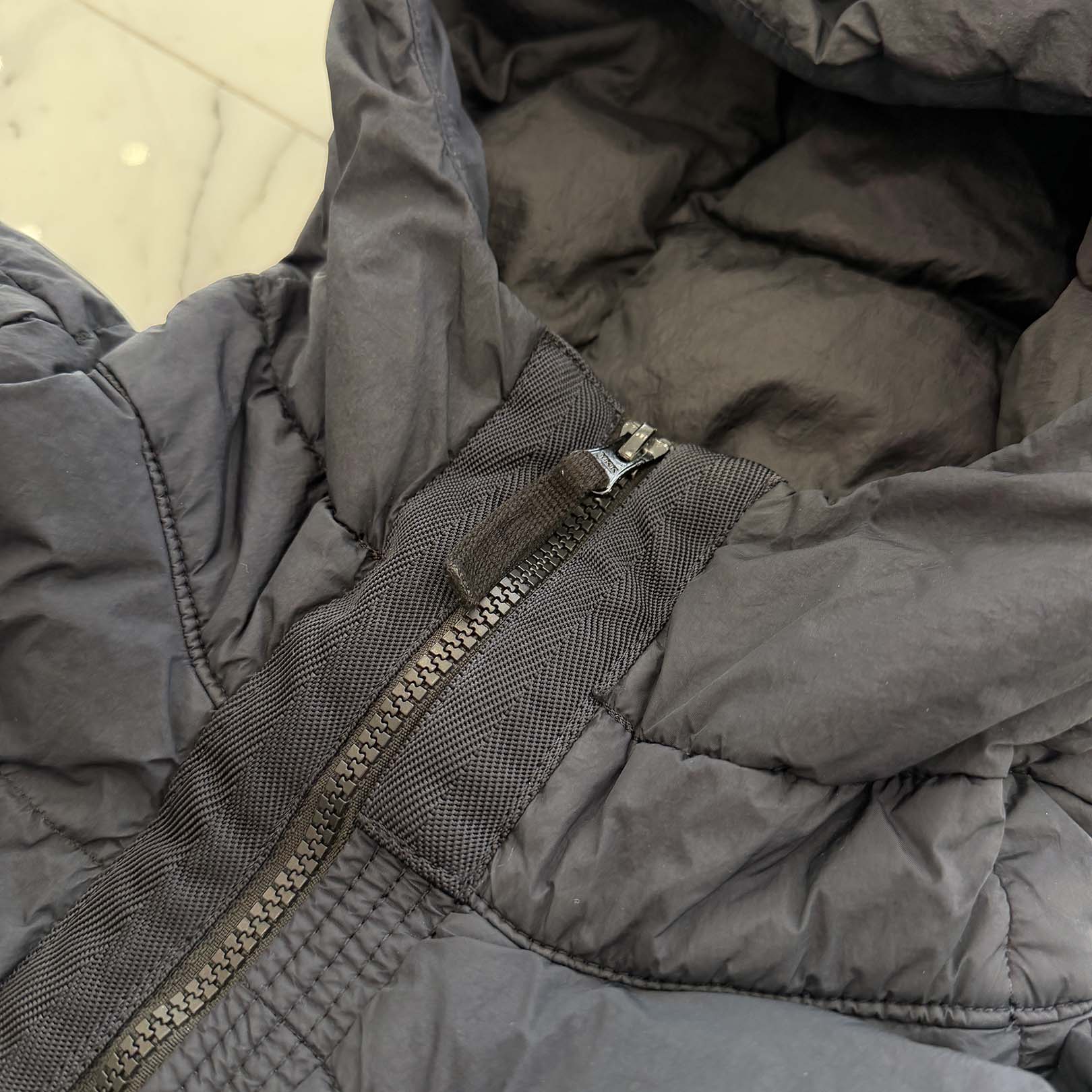 STONE ISLAND Garment Dyed Nylon Hooded Down Jacket 711540223 Size M ストーンアイランド ガーメントダイ ナイロン フード ダウンジャケット サイズM