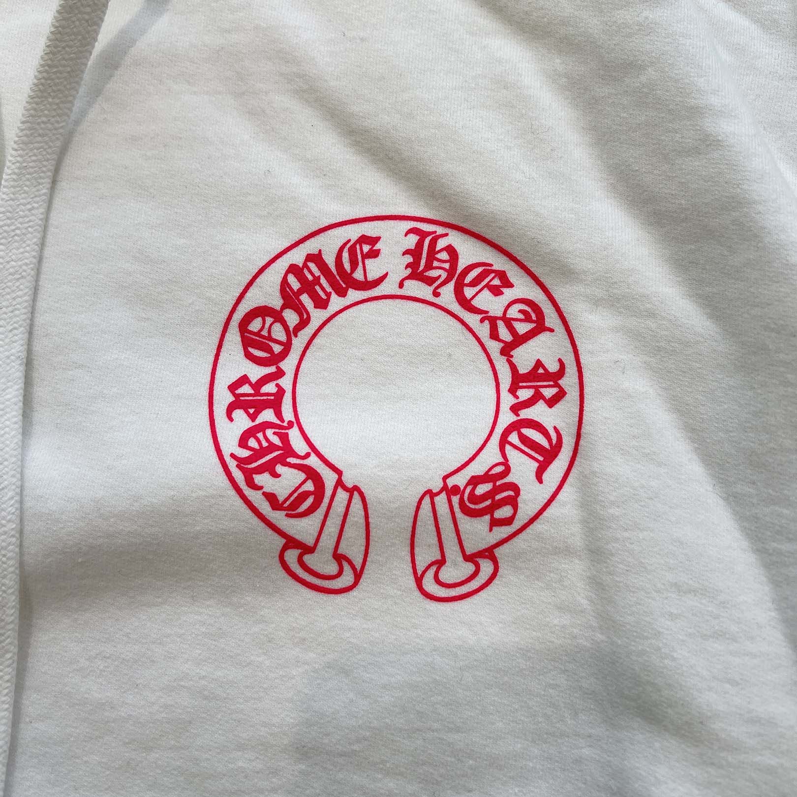 CHROME HEARTS 2025SS Floral Cross Horseshoe Pullover Hoodie Size M クロムハーツ フローラルクロス ホースシュー プルオーバーフーディ サイズM