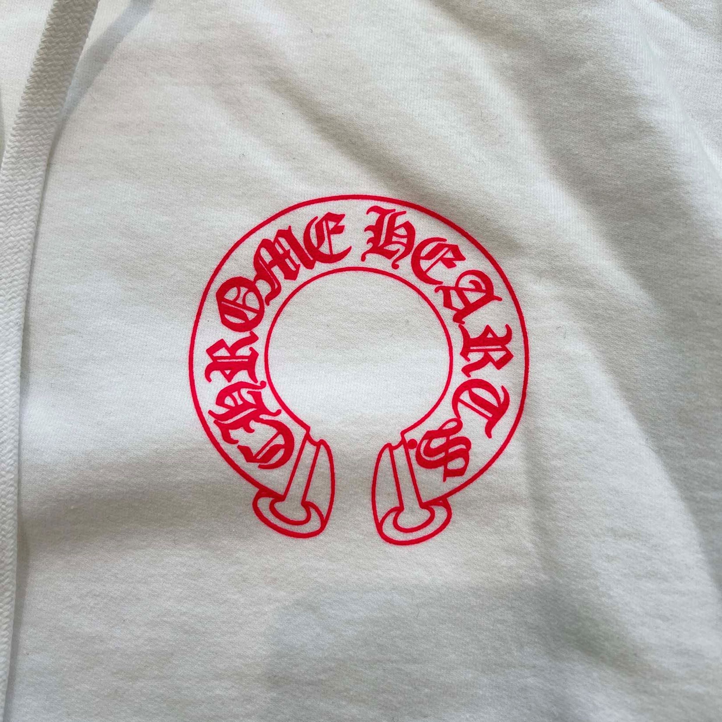 CHROME HEARTS 2025SS Floral Cross Horseshoe Pullover Hoodie Size M クロムハーツ フローラルクロス ホースシュー プルオーバーフーディ サイズM