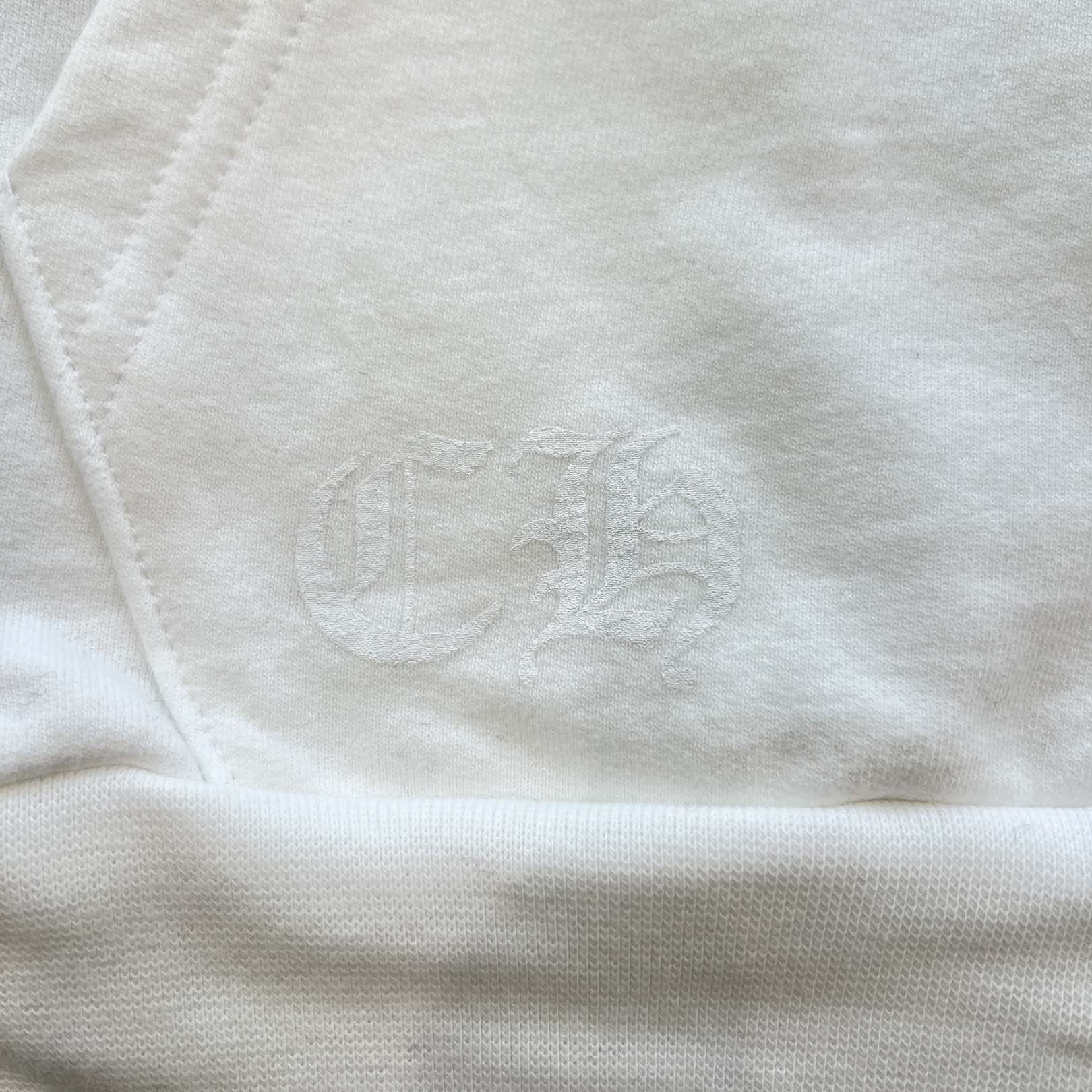 CHROME HEARTS 2025SS Floral Cross Horseshoe Pullover Hoodie Size M クロムハーツ フローラルクロス ホースシュー プルオーバーフーディ サイズM