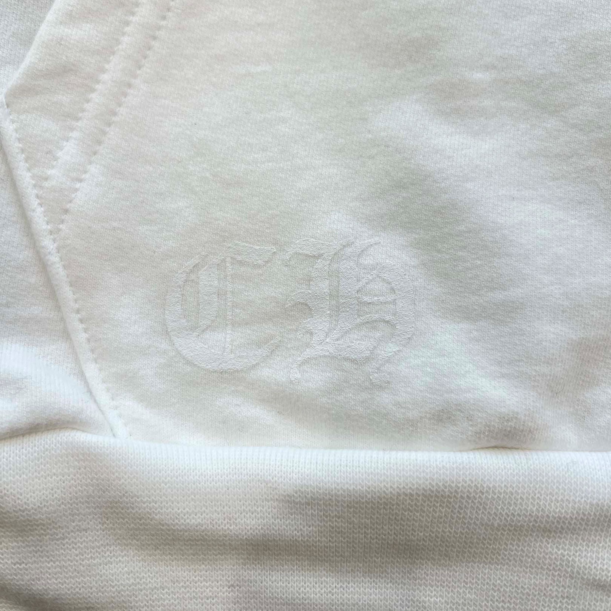 CHROME HEARTS 2025SS Floral Cross Horseshoe Pullover Hoodie Size M クロムハーツ フローラルクロス ホースシュー プルオーバーフーディ サイズM