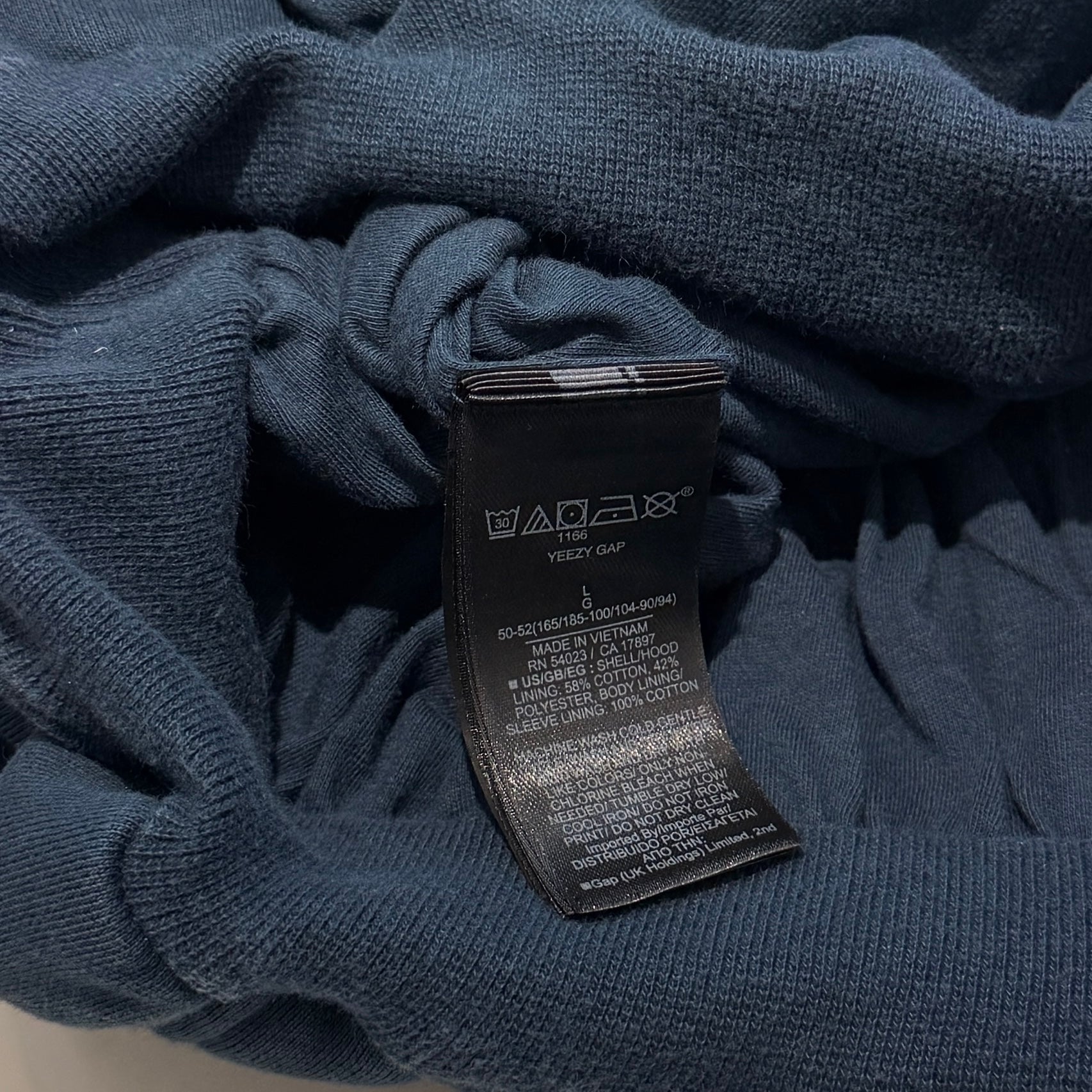 YEEZY × GAP ENGINEERED By BALENCIAGA 2023AW Polar Fleece Padded Hoodie Size L イージー×ギャップ エンジニアド バイ バレンシアガ ポーラー フリース パッディド フーディ サイズL