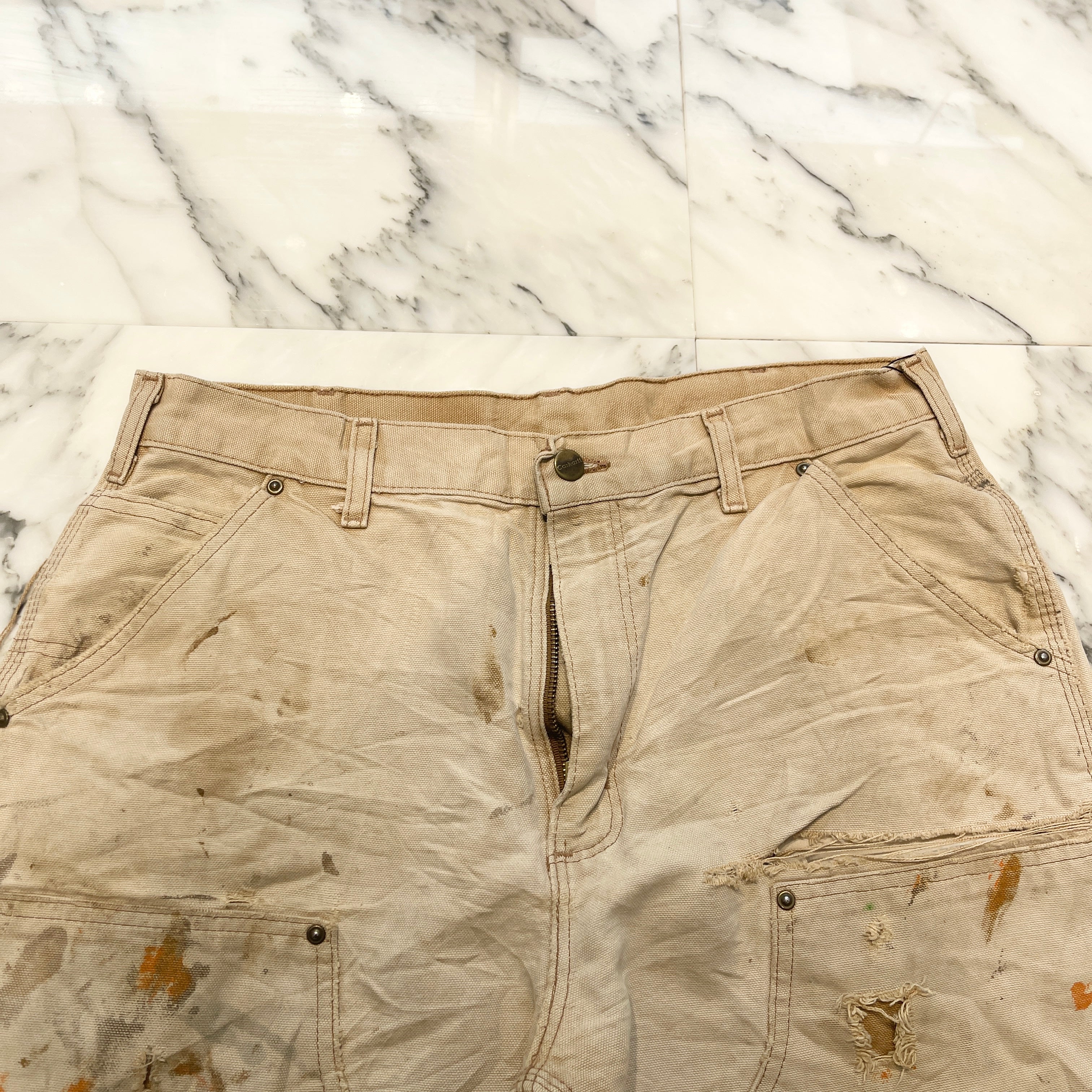 Carhartt Double Knee Denim Painter Pants Size 34×32 カーハート ダブルニー デニム ペインターパンツ サイズ 34×32