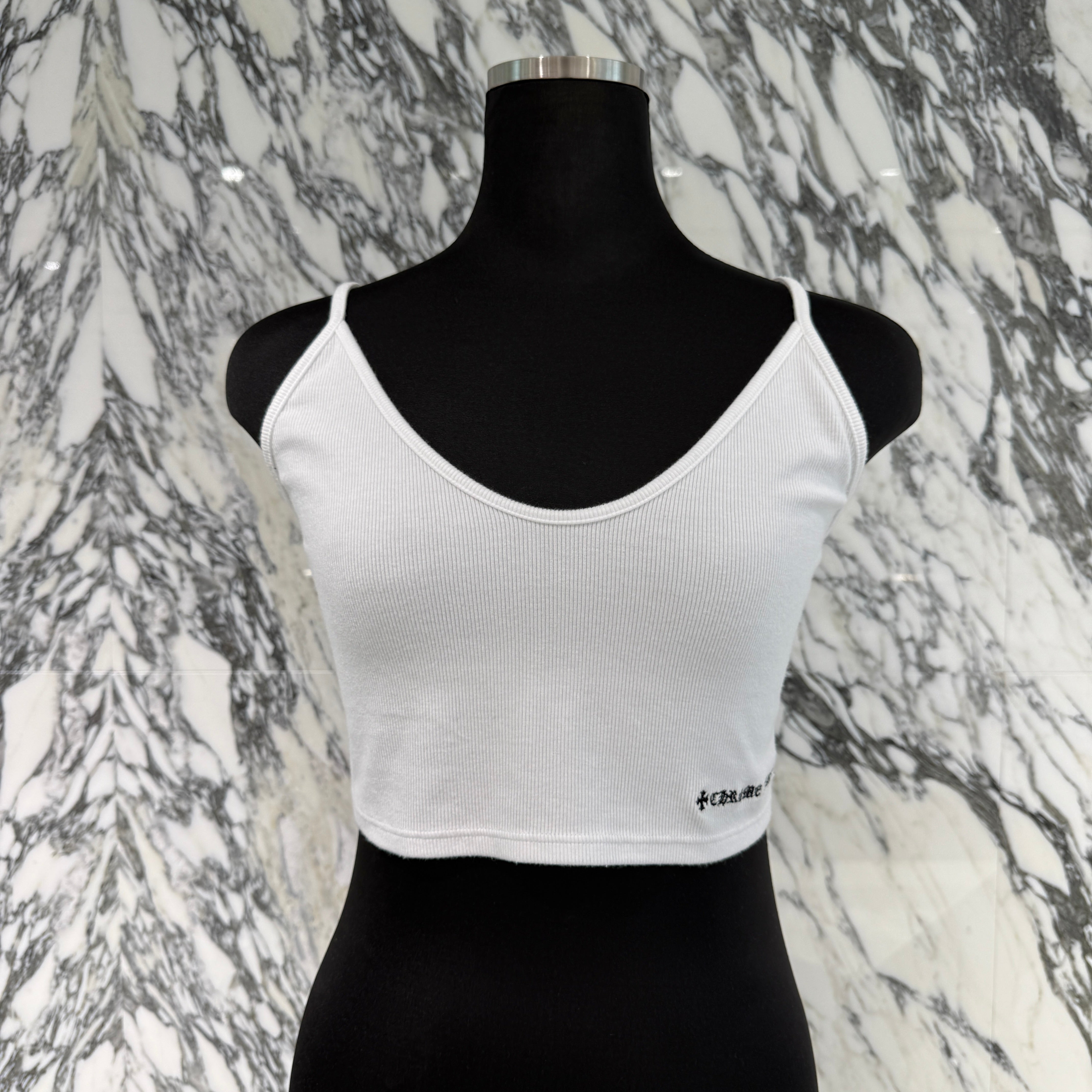 CHROME HEARTS Y NOT Vine Dagger Embroidery Camisole Size M クロムハーツ ワイノット ヴァインダガー刺繍 キャミソール サイズM