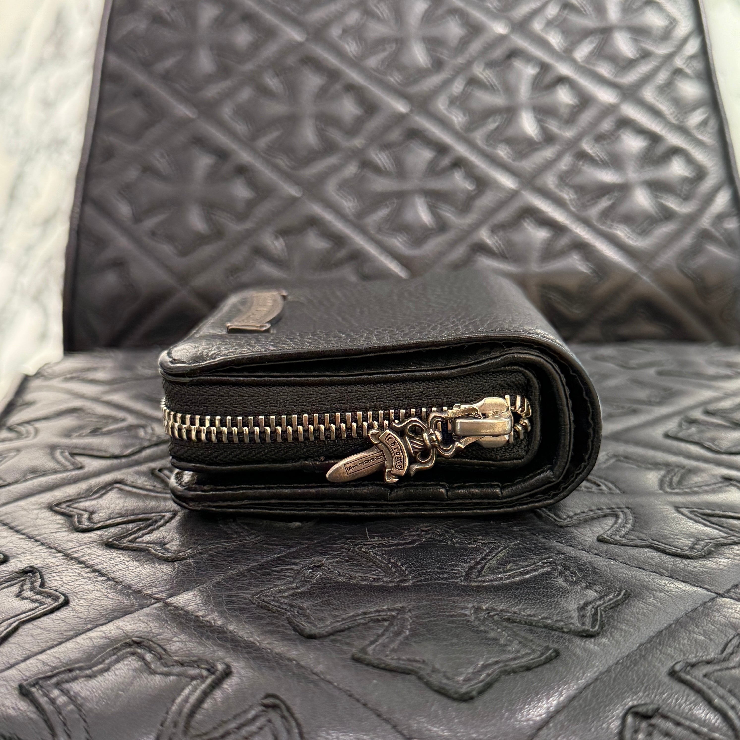 CHROME HEARTS Square Zip Bill Wallet クロムハーツ スクエアジップ ビルウォレット