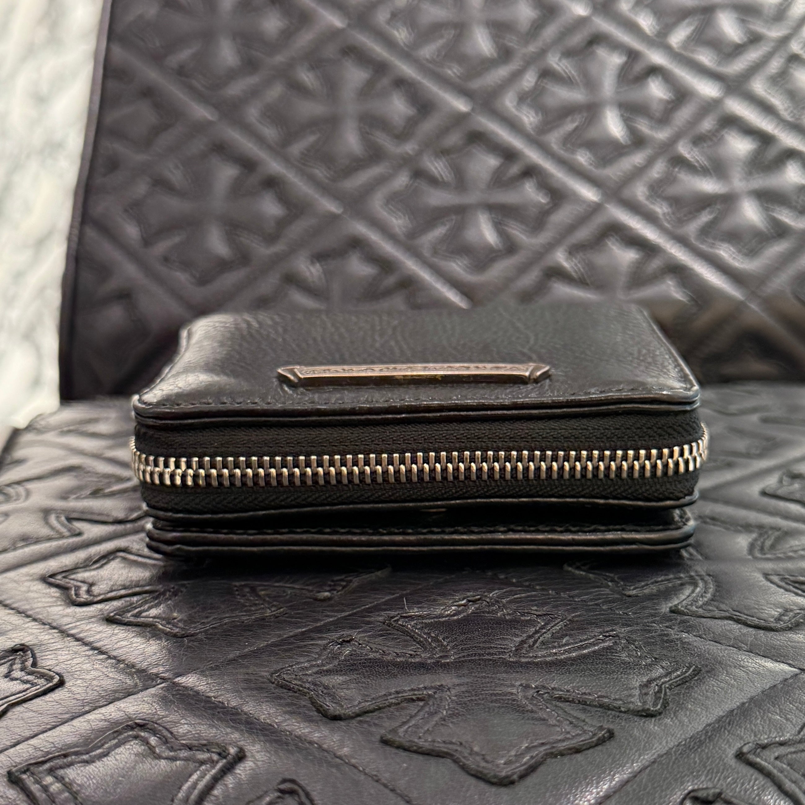 CHROME HEARTS Square Zip Bill Wallet クロムハーツ スクエアジップ