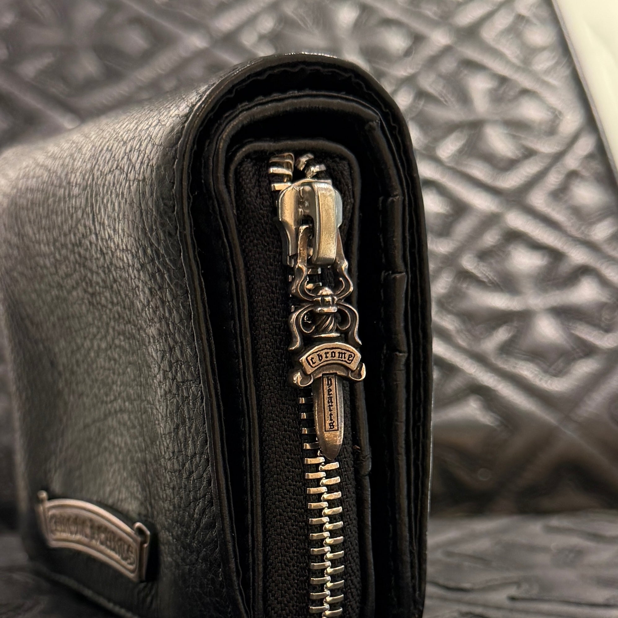 CHROME HEARTS Square Zip Bill Wallet クロムハーツ スクエアジップ ビルウォレット