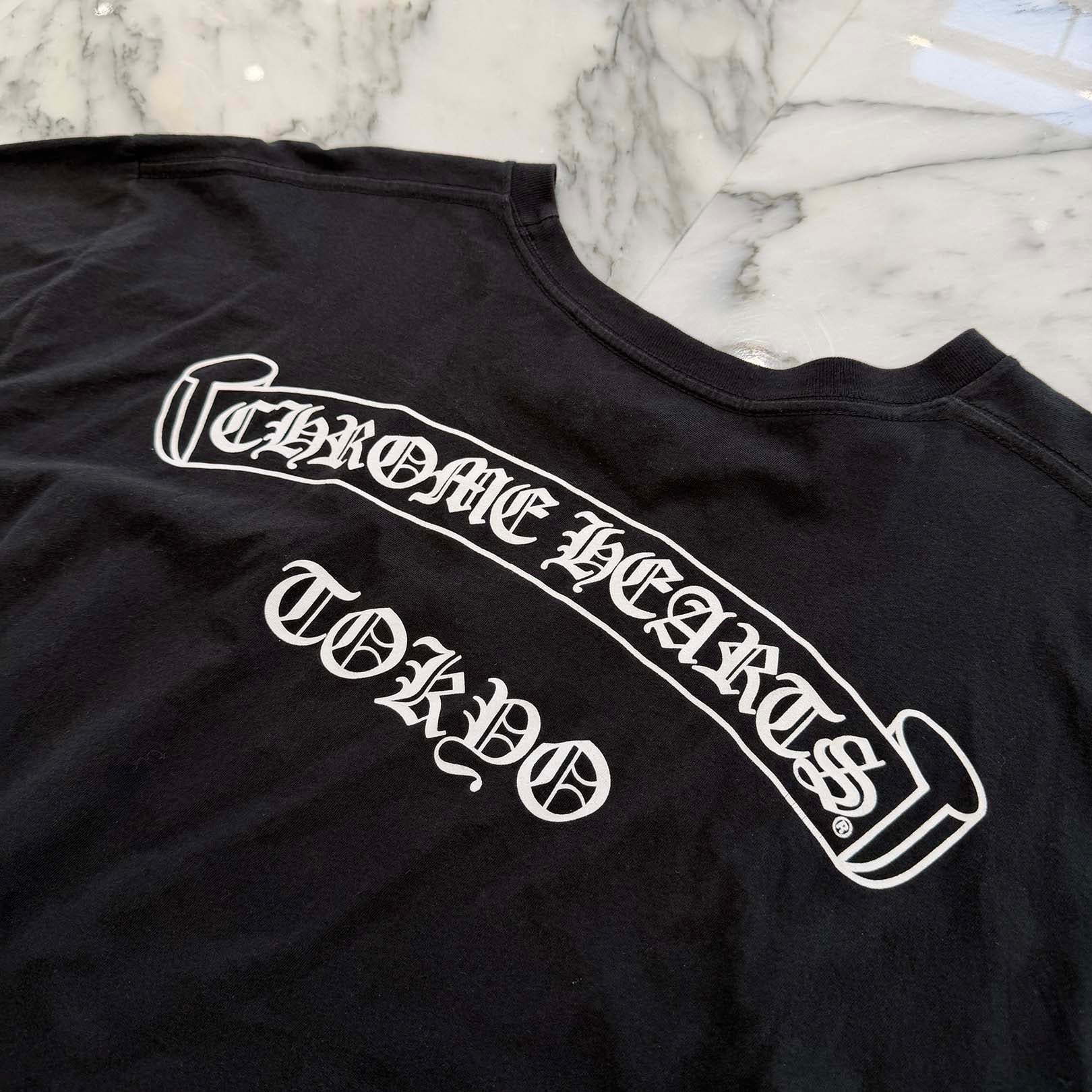 CHROME HEARTS Tokyo Limited Back Scroll Tee Size XXL クロムハーツ 東京限定 バックスクロール Tシャツ サイズXXL