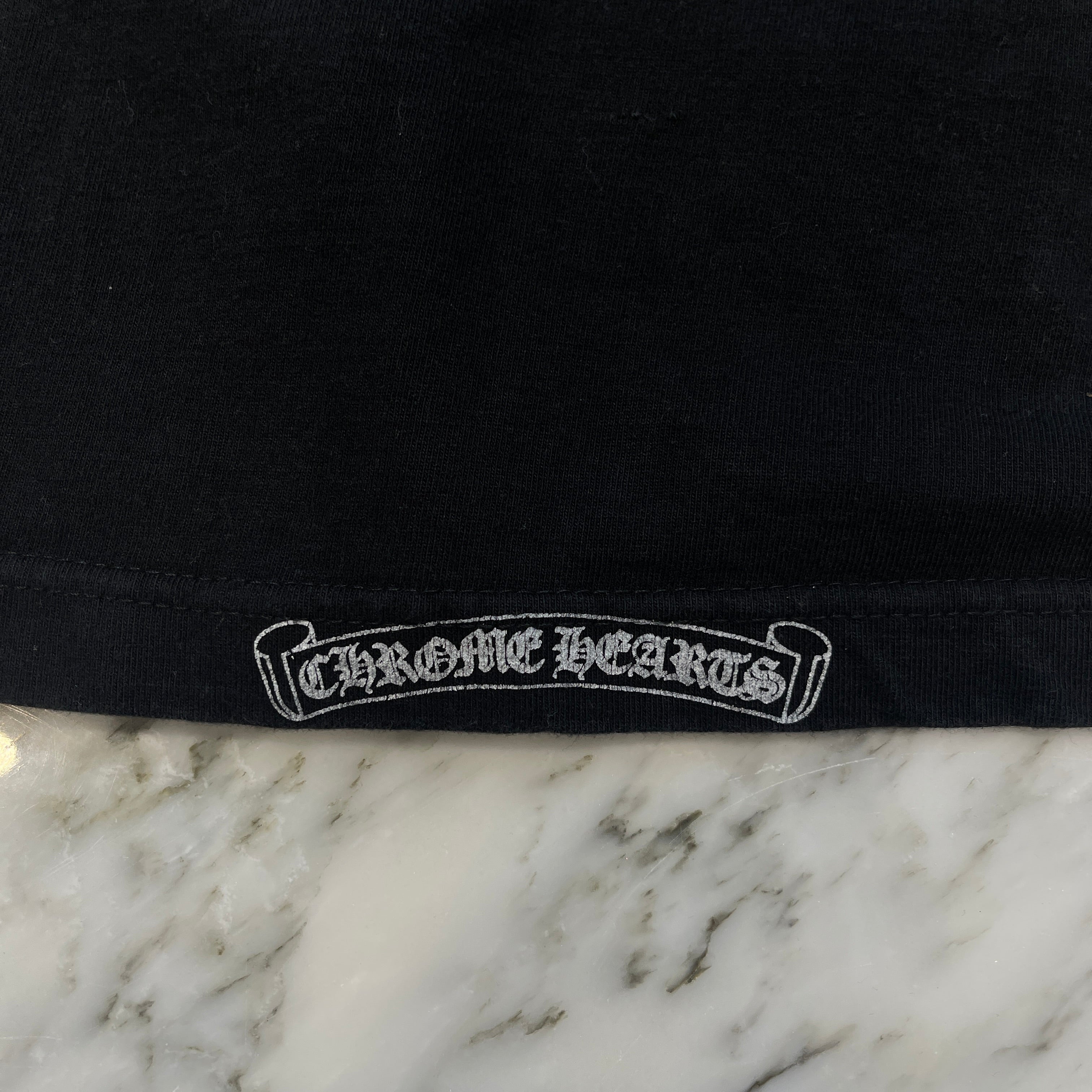 CHROME HEARTS Malibu Limited Horseshoe Star Long Sleeve Tee Size L クロムハーツ マリブ限定 ホースシュースターロングスリーブＴシャツ サイズL