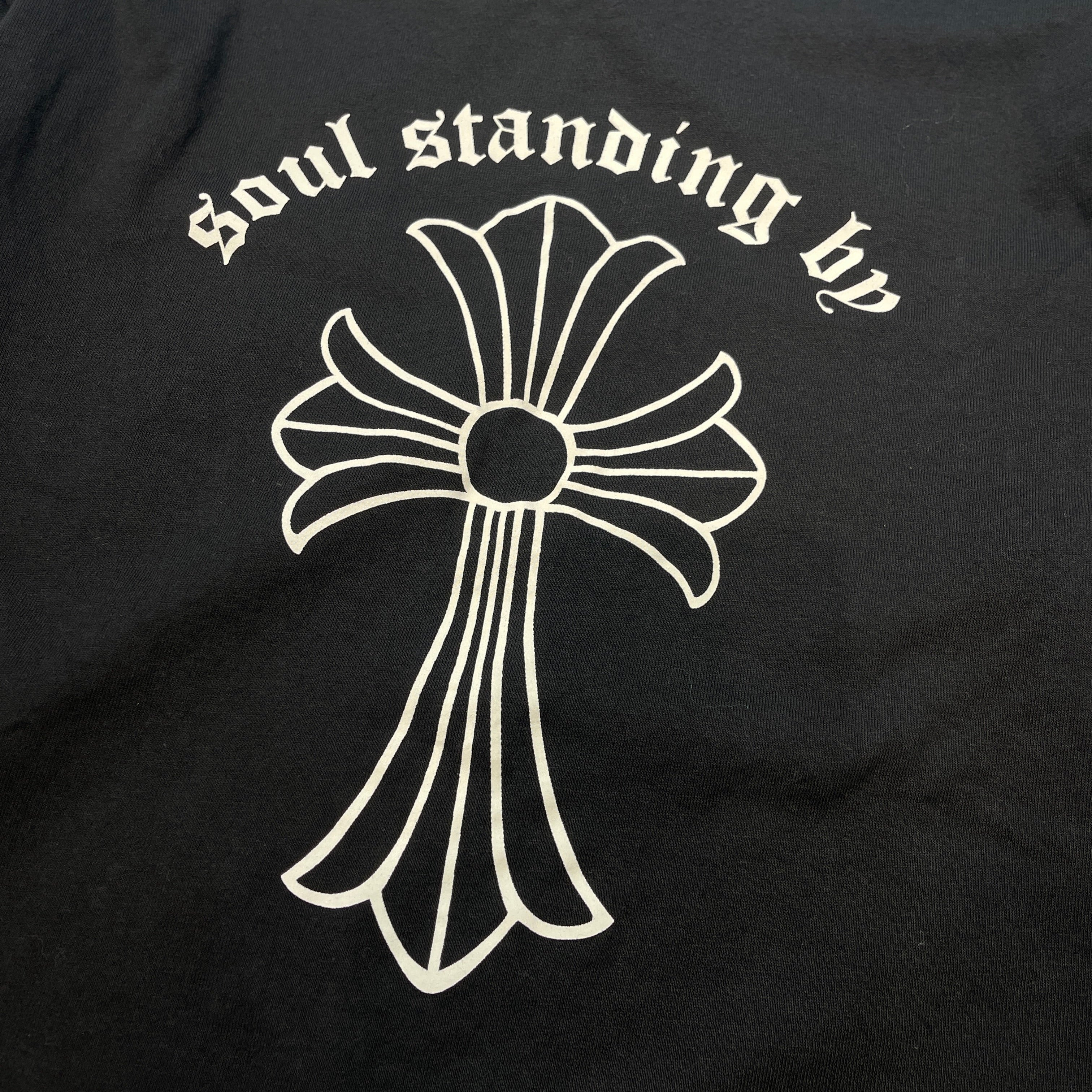 CHROME HEARTS× KYOSUKE HIMURO CH Cross Long Sleeve Tee Size M クロムハーツ × 氷室京介 CHクロス ロングスリーブTシャツ サイズM