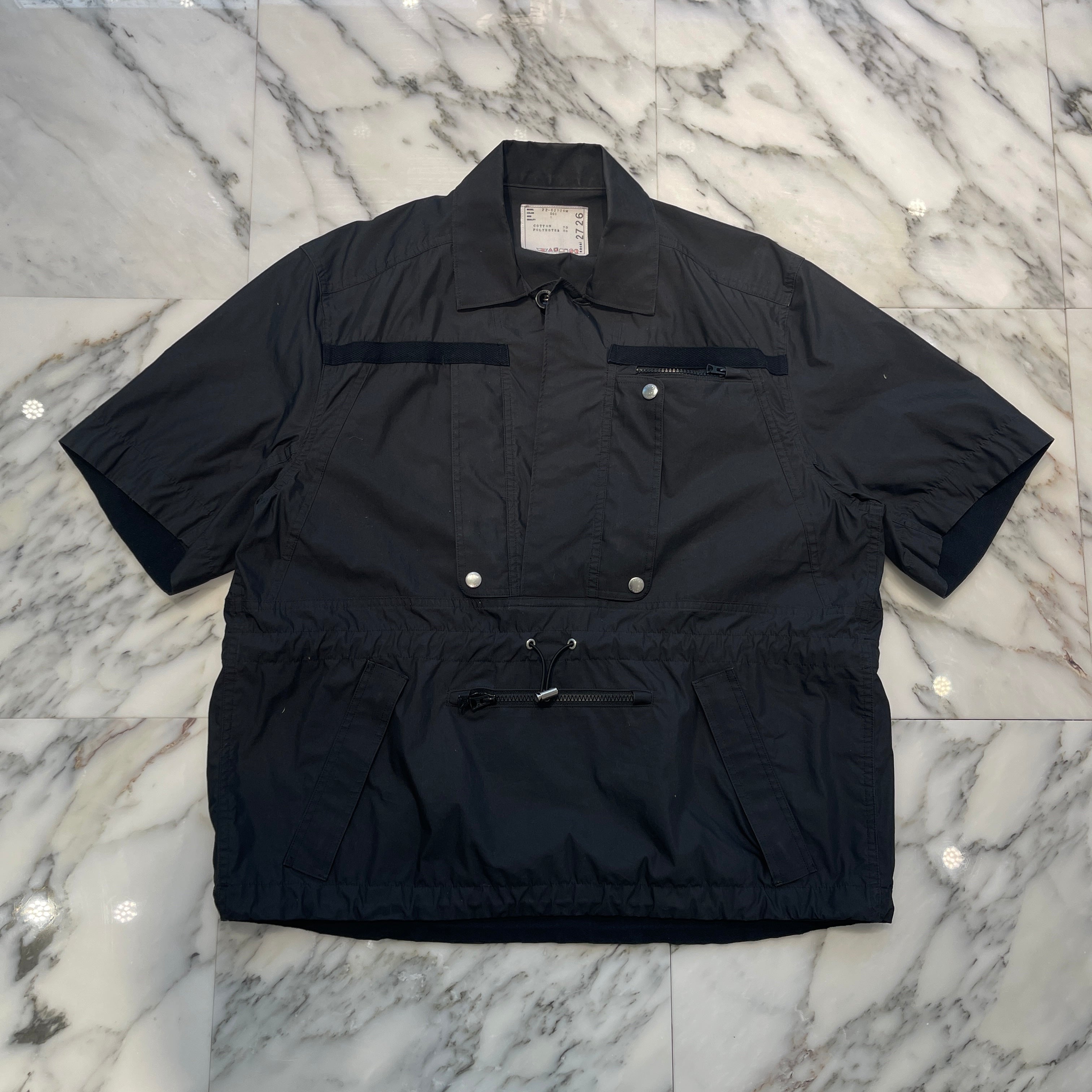 sacai 2022SS Cotton Weather Shirt 22-02726M Size 1 サカイ コットンウェザーシャツ サイズ 1