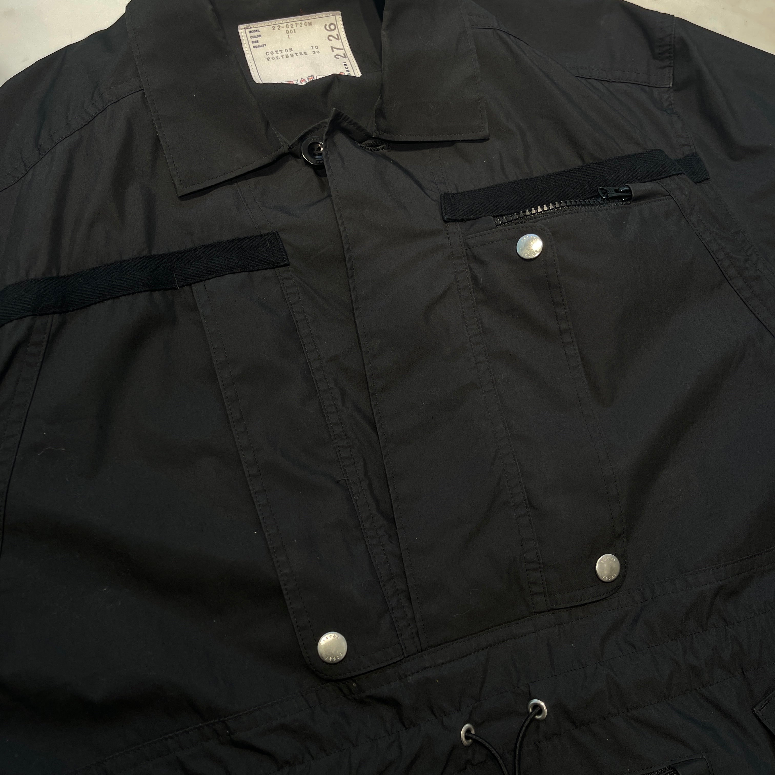 sacai 2022SS Cotton Weather Shirt 22-02726M Size 1 サカイ コットン