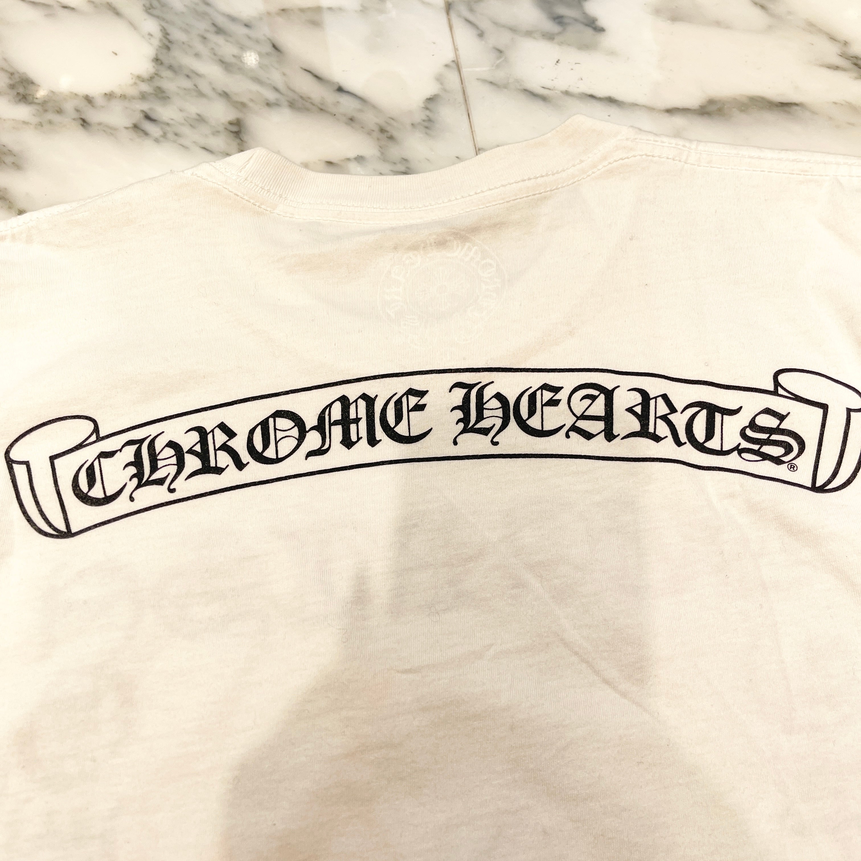CHROME HEARTS AOYAMA 20th Anniversary Richard Print Tee Size L