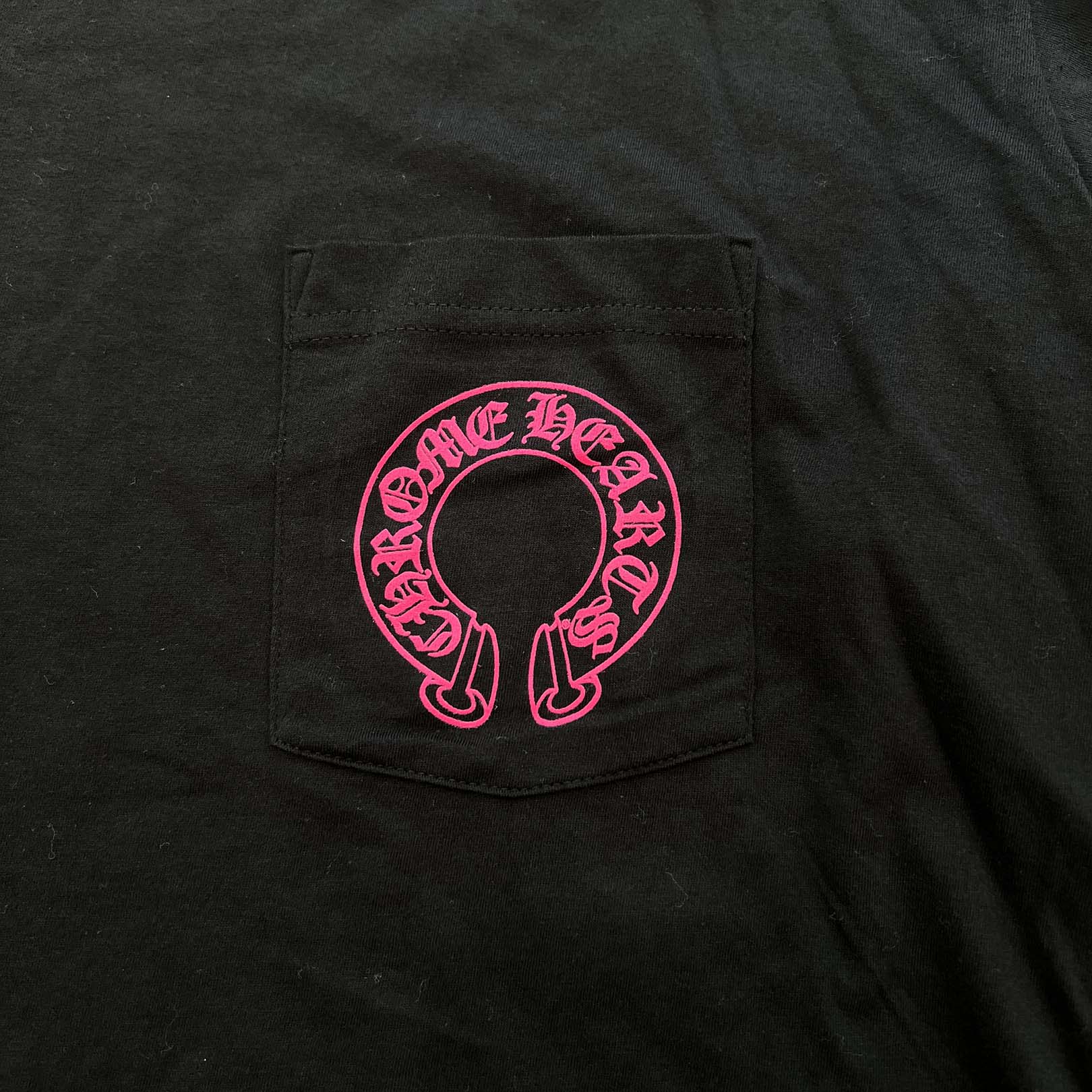 CHROME HEARTS 2025SS Floral Cross Horseshoe Long Sleeve Tee Size XXL クロムハーツ フローラルクロス ホースシュー ロングスリーブTシャツ サイズXXL