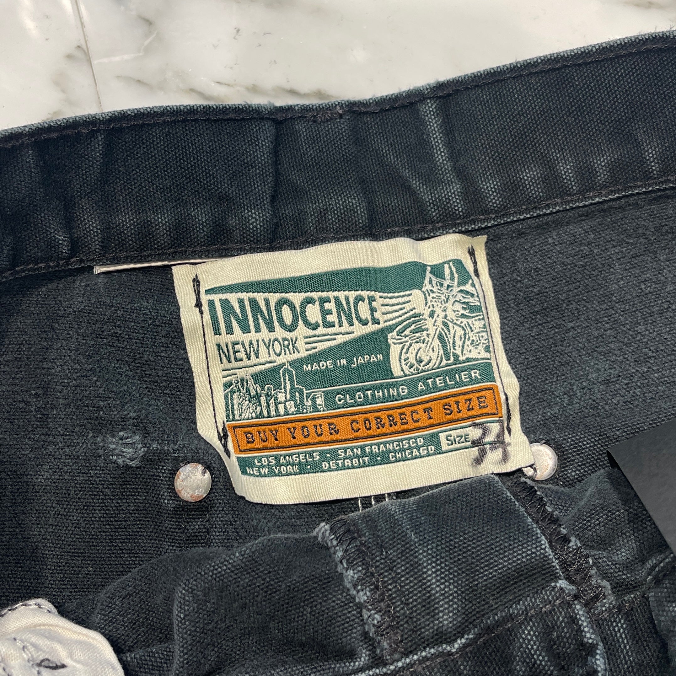Innocence NYC INNOCENCE Denim Pants Size 34 イノセンスニューヨーク