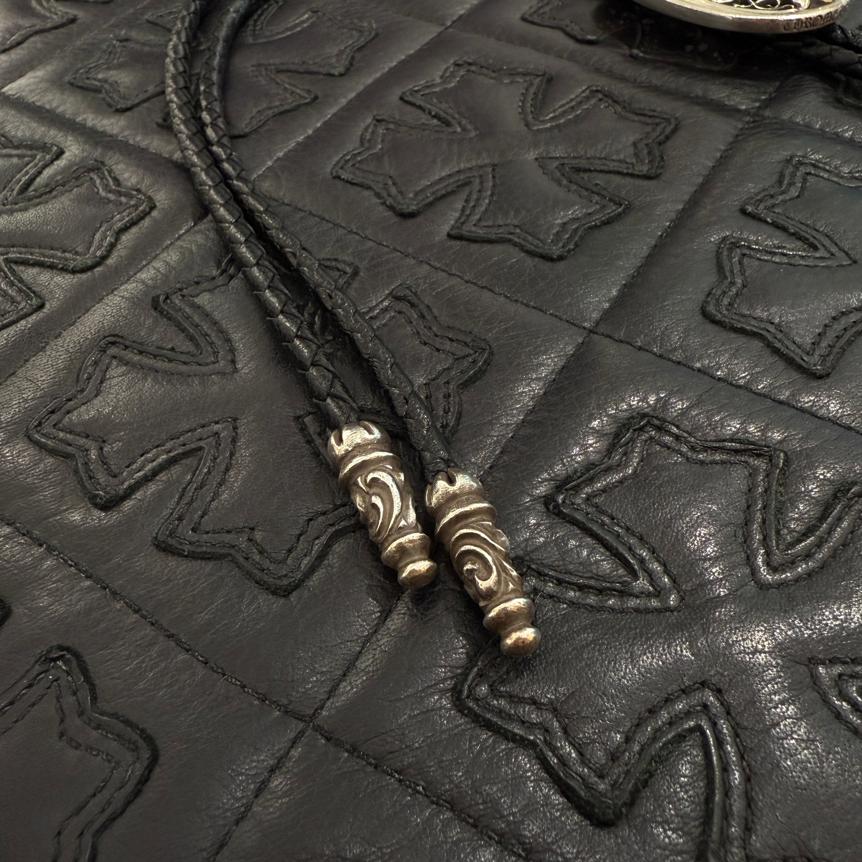 CHROME HEARTS Classic Oval Cross Loop Tie クロムハーツ クラシックオーバルクロス ループタイ