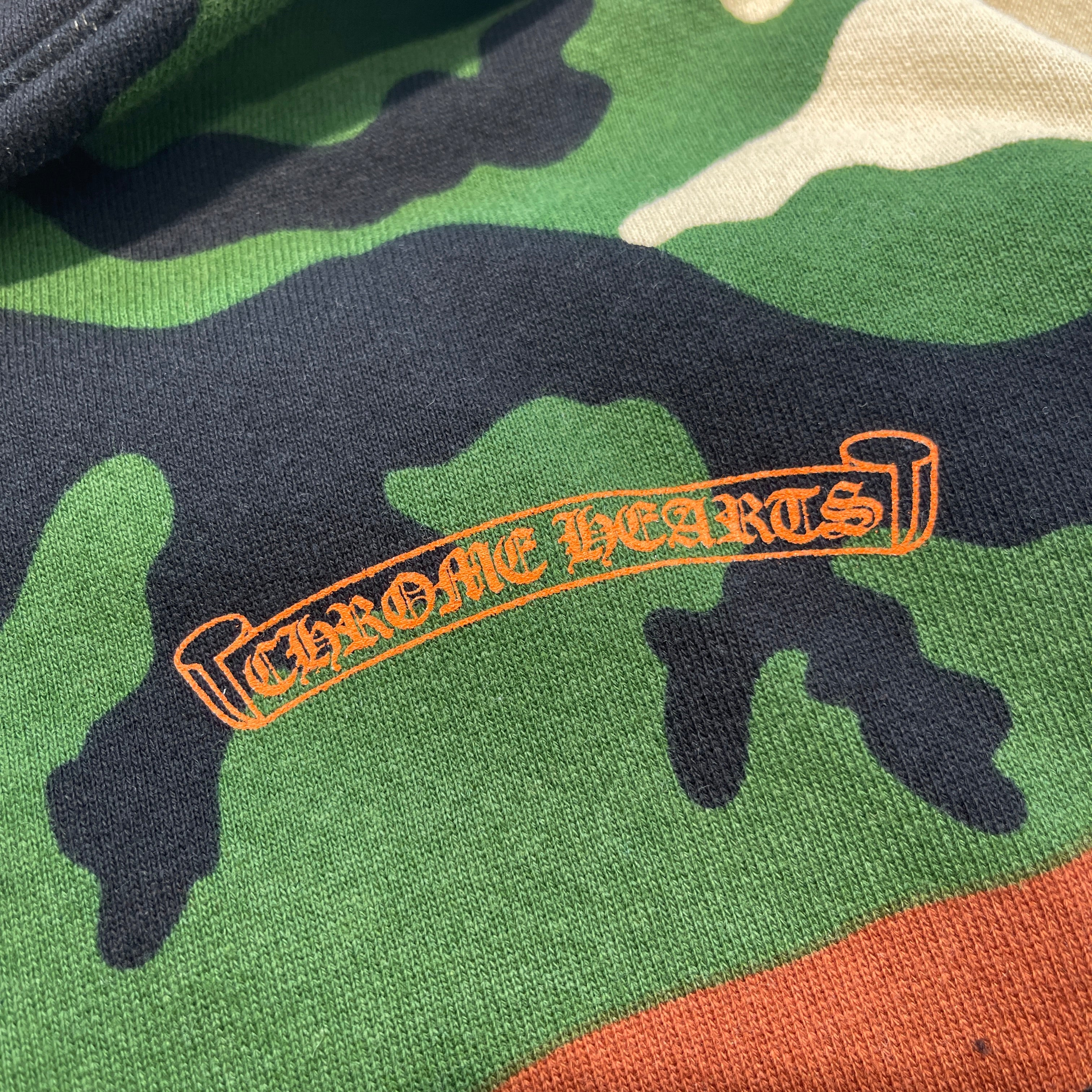 CHROME HEARTS × MATTY BOY 2022SS PPO CAUTION HD PLVR Size XL クロムハーツ × マッティボーイ コーションプルオーバーフーディ サイズ XL