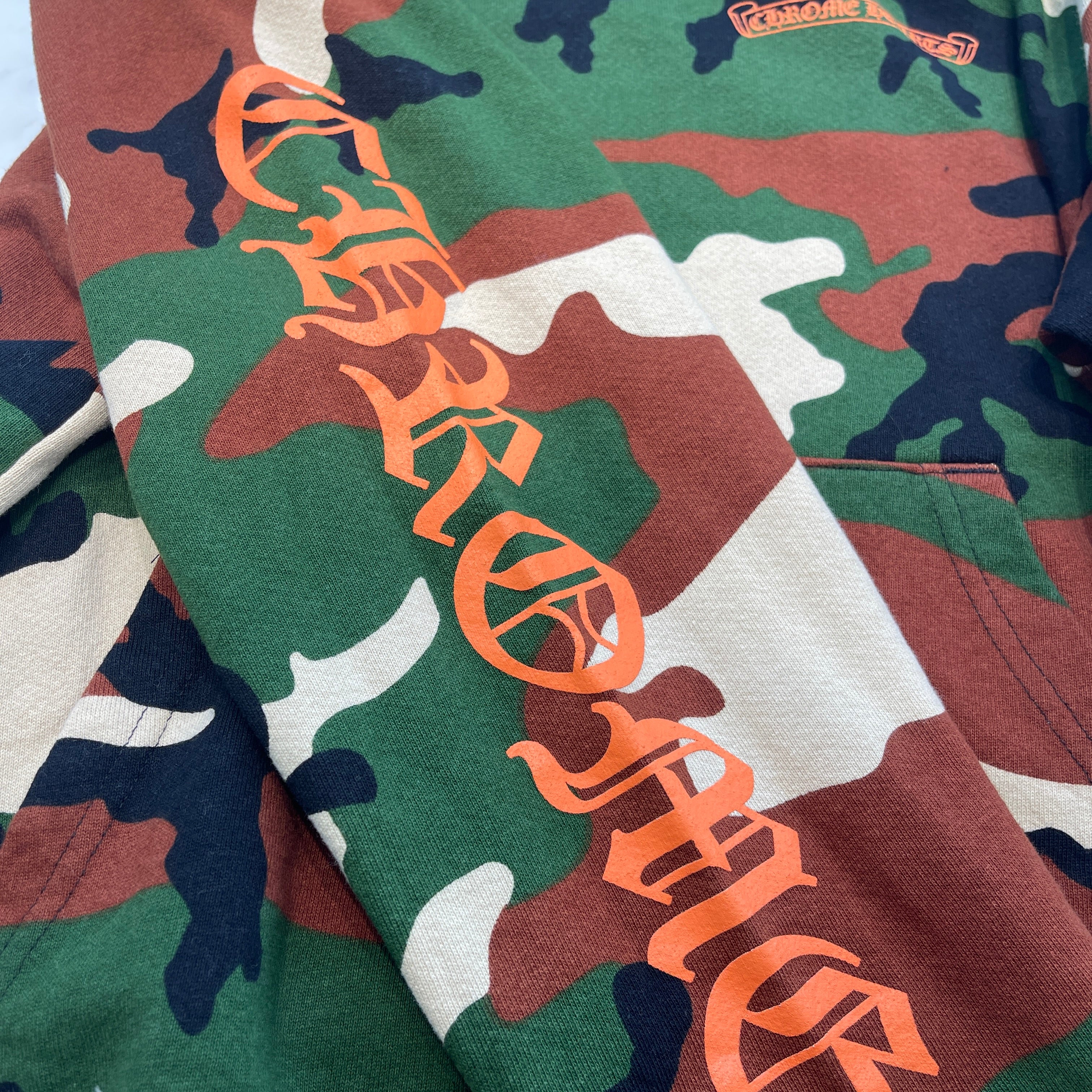 CHROME HEARTS × MATTY BOY 2022SS PPO CAUTION HD PLVR Size XL クロムハーツ × マッティボーイ コーションプルオーバーフーディ サイズ XL