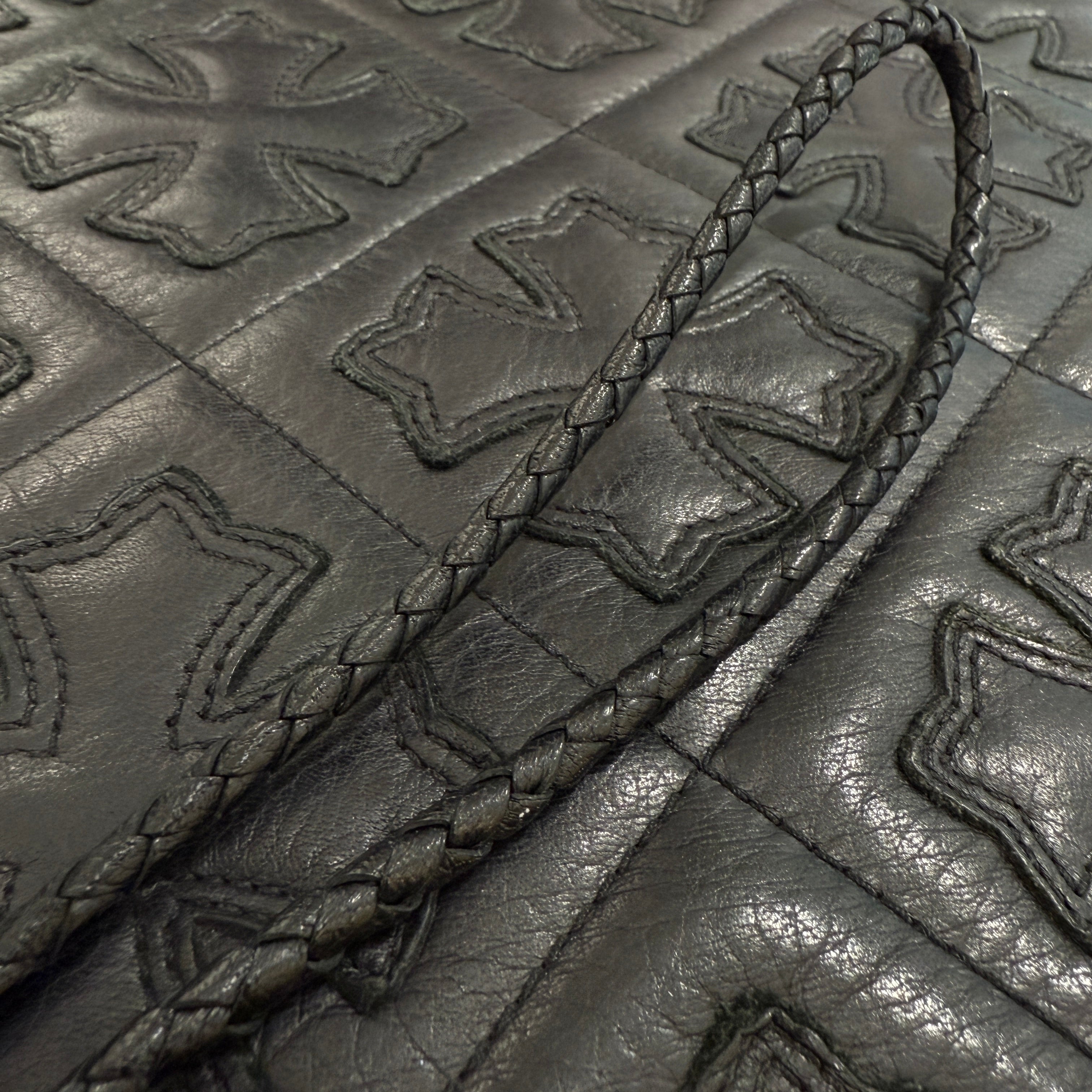 CHROME HEARTS Classic Oval Cross Loop Tie クロムハーツ クラシックオーバルクロス ループタイ