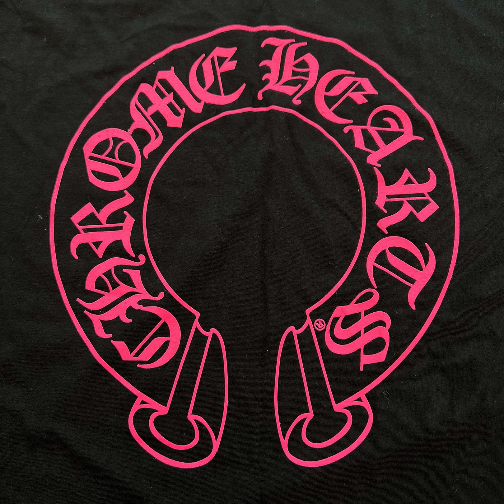 CHROME HEARTS 2025SS Floral Cross Horseshoe Long Sleeve Tee Size XXL クロムハーツ フローラルクロス ホースシュー ロングスリーブTシャツ サイズXXL