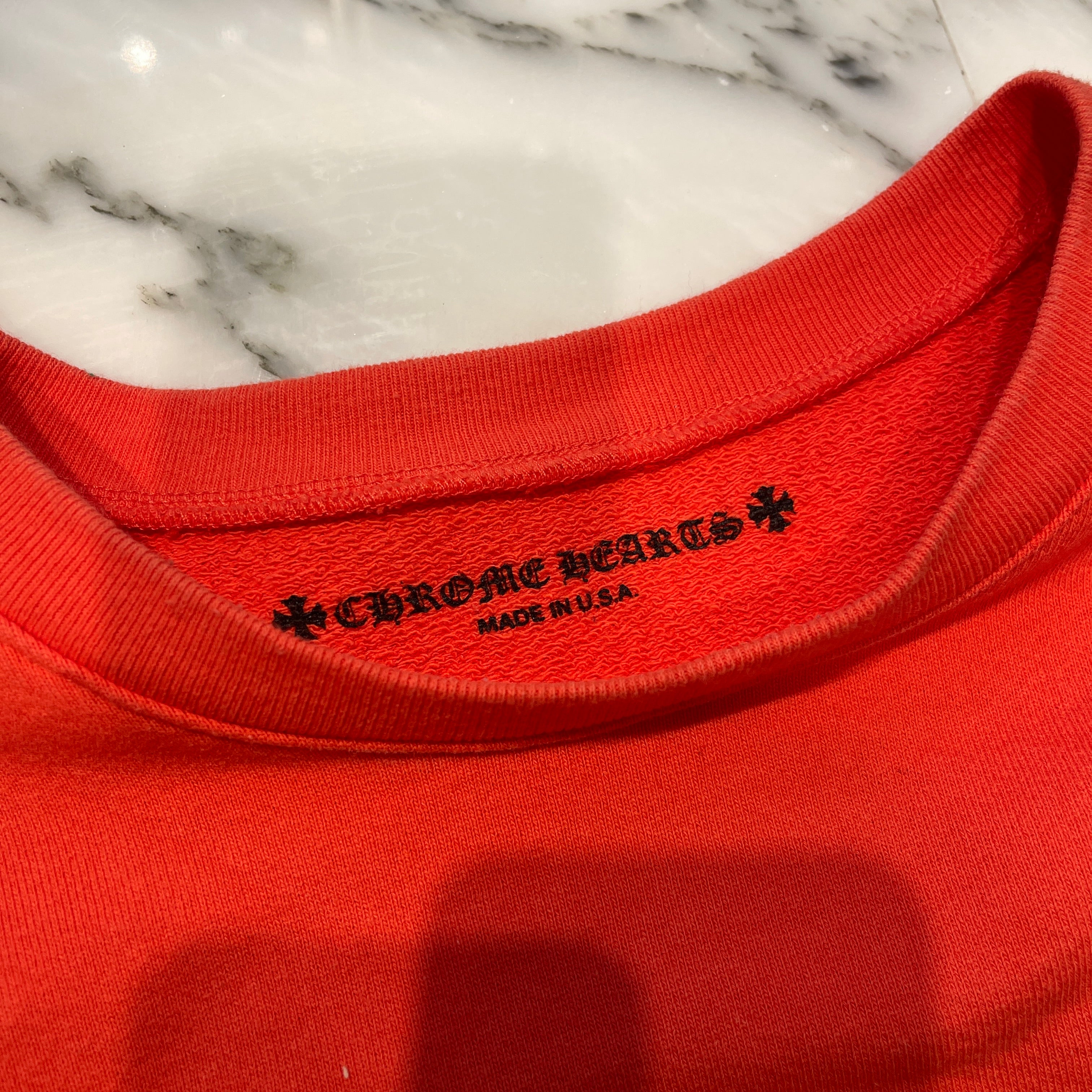 CHROME HEARTS × MATTY BOY 2023SS Sadistic Lipstick Sweatshirt Size XXL クロムハーツ×マッティボーイ サディスティックリップスティック クルーネックスウェットシャツ サイズ XXL