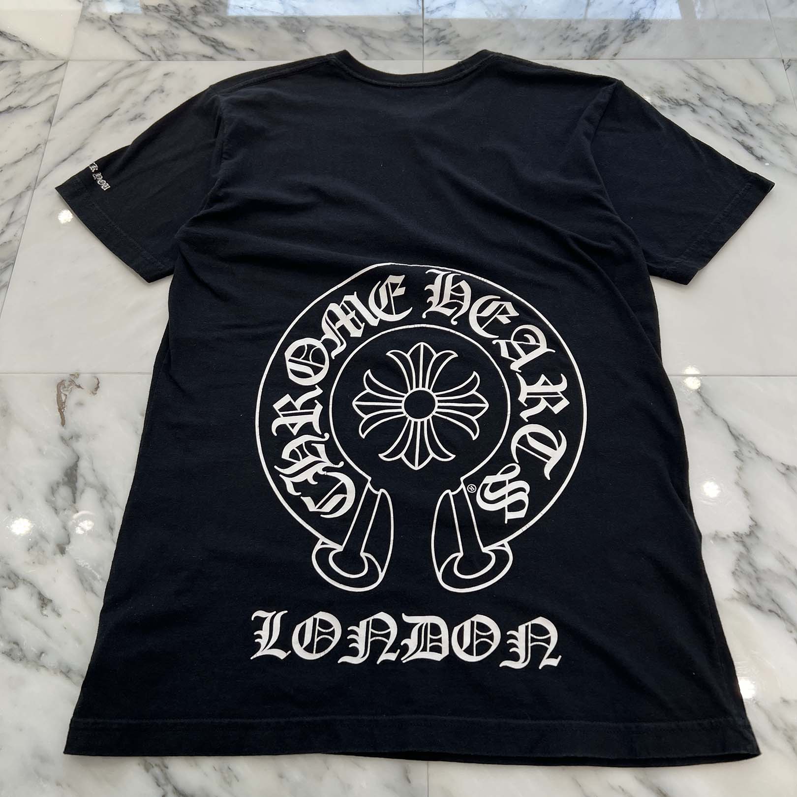 CHROME HEARTS London Limited Back Horseshoe Tee Size M クロムハーツ ロンドン限定 バックホースシューTシャツ  サイズM