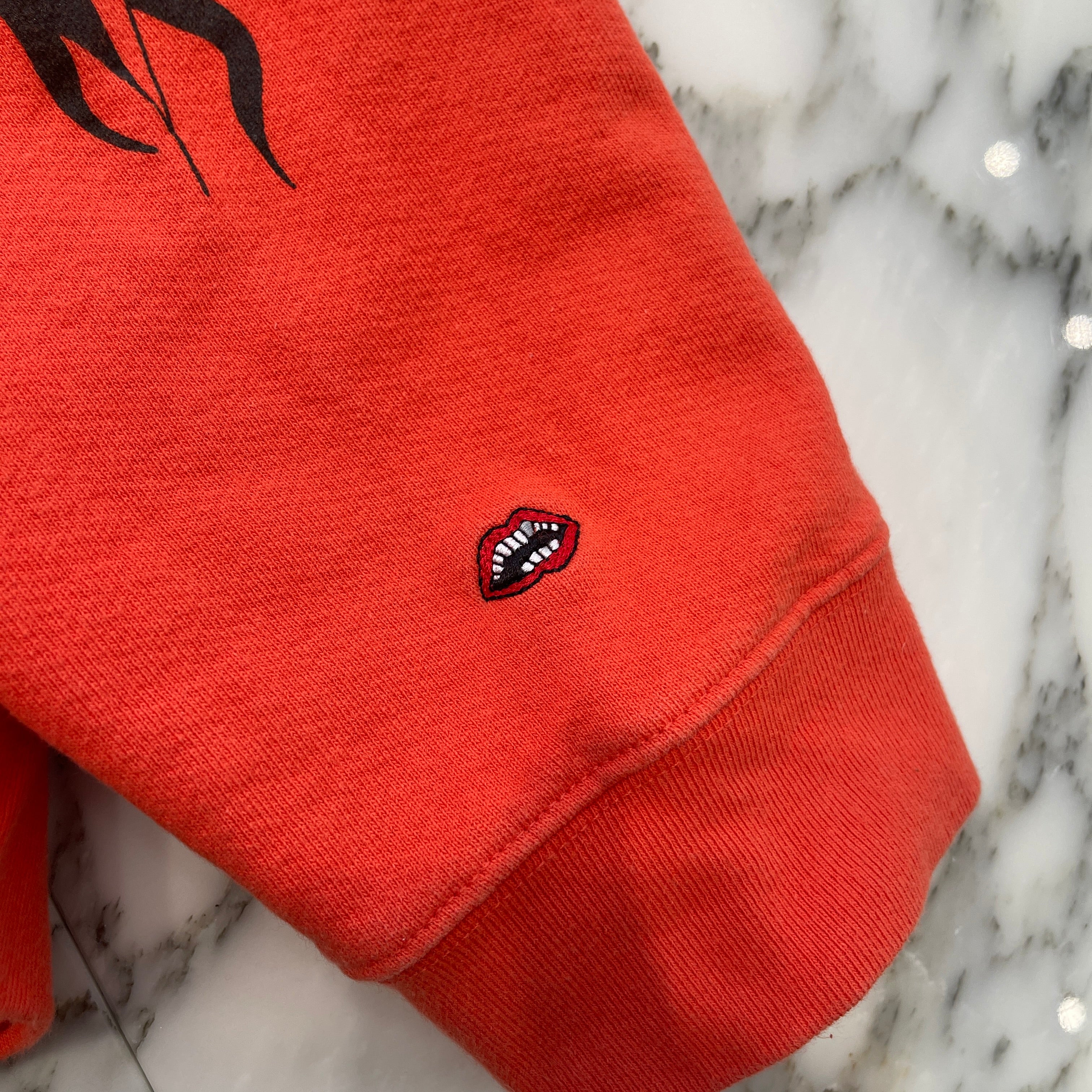 CHROME HEARTS × MATTY BOY 2023SS Sadistic Lipstick Sweatshirt Size XXL クロムハーツ×マッティボーイ サディスティックリップスティック クルーネックスウェットシャツ サイズ XXL