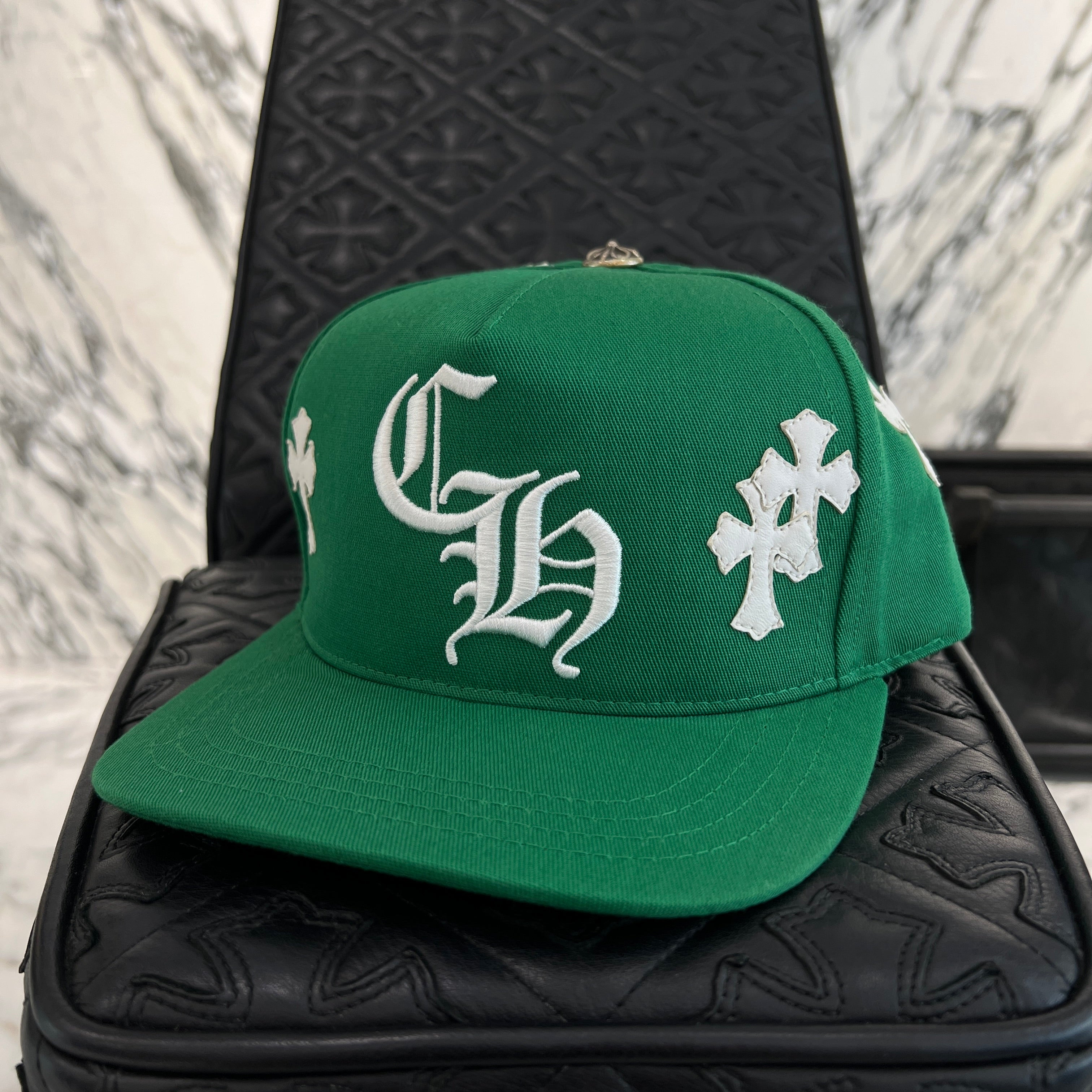 CHROME HEARTS Cemetery Cross Patch Trucker Cap ONE SIZE（53-60） クロムハーツ セメタリークロスパッチ トラッカーキャップ ONE SIZE（53-60）