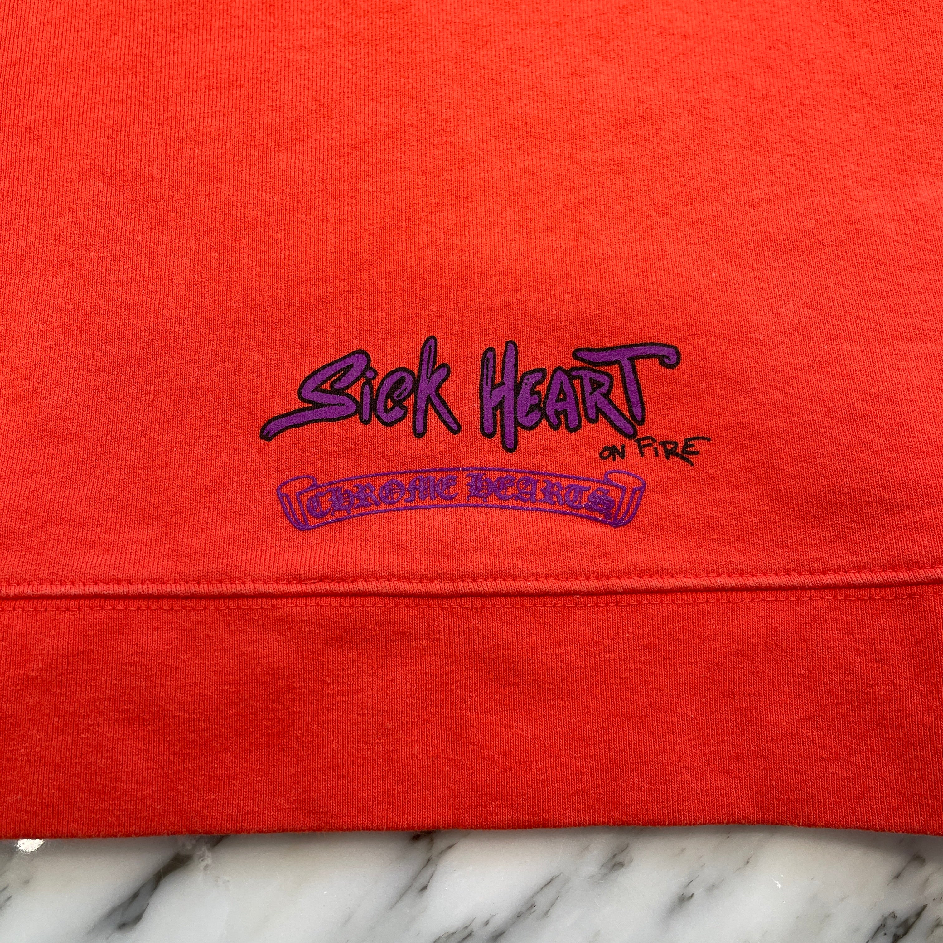 CHROME HEARTS × MATTY BOY 2023SS Sadistic Lipstick Sweatshirt Size XXL クロムハーツ×マッティボーイ サディスティックリップスティック クルーネックスウェットシャツ サイズ XXL