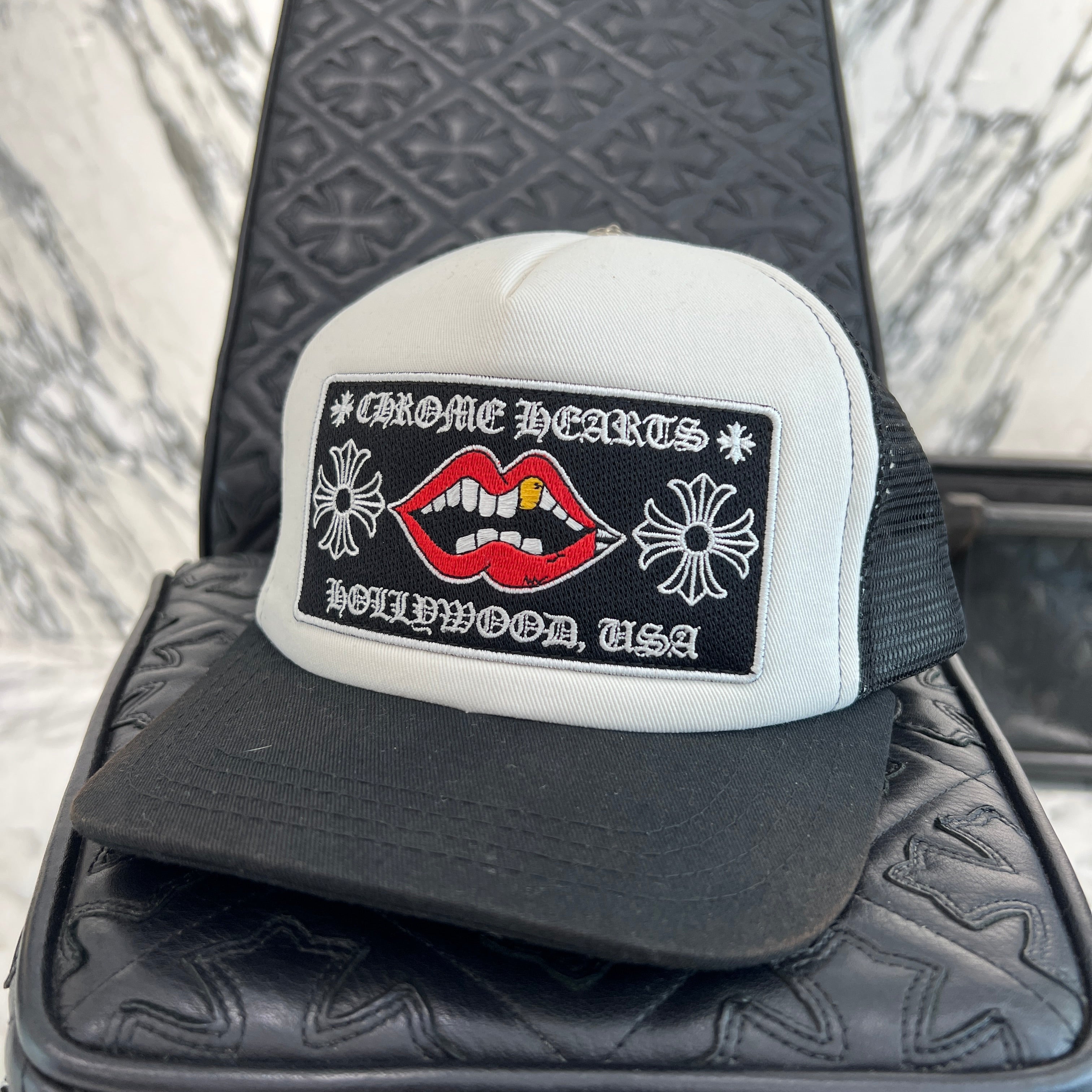 CHROME HEARTS × MATTY BOY Chomper Trucker Mesh Cap Size ONE SIZE（53-60）クロムハーツ × マッティボーイ チョンパートラッカーメッシュキャップ サイズONE SIZE（53-60）