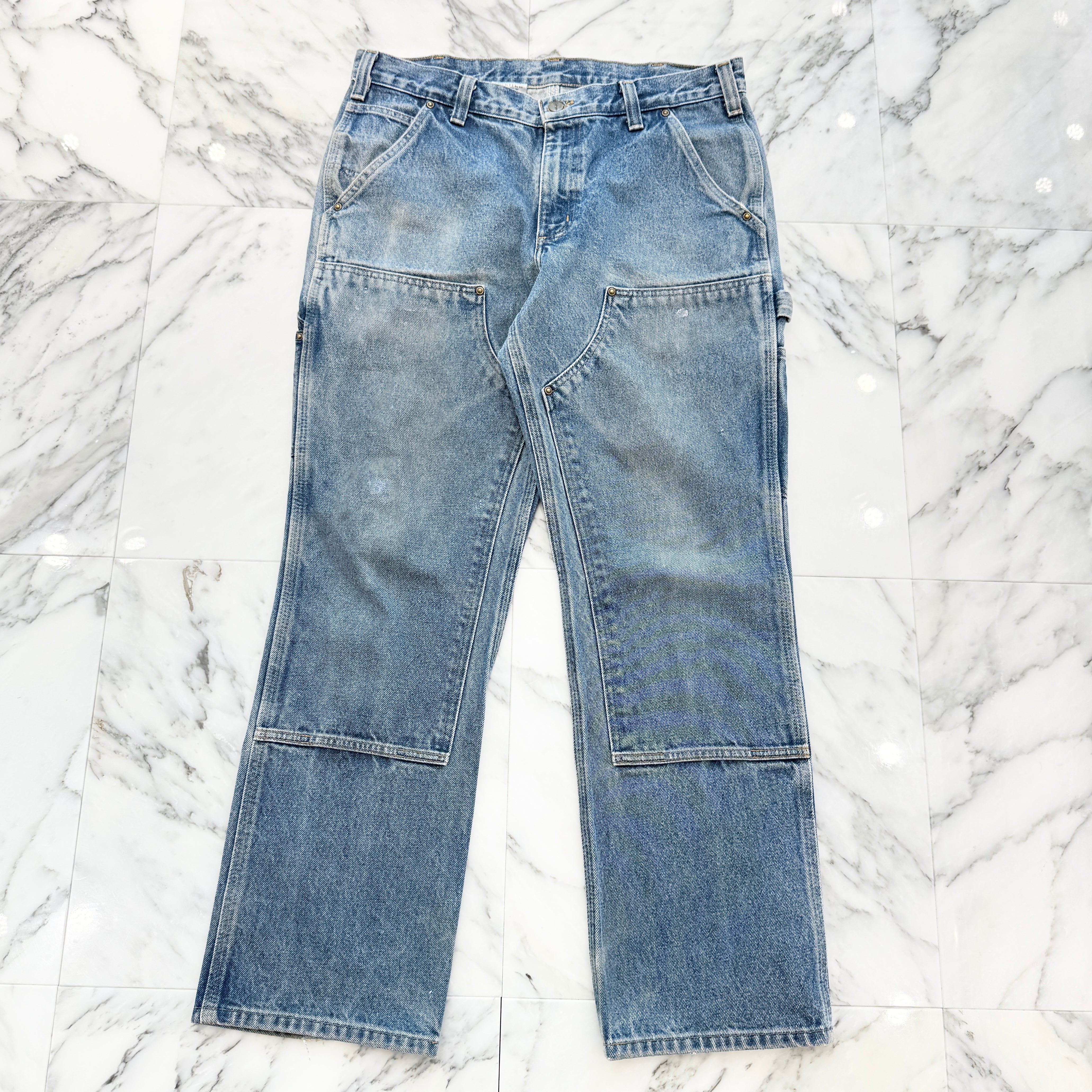 Carhartt Denim Double Knee Painter Pants Size 34×30 カーハート デニム ダブルニー ペインターパンツ サイズ34×30