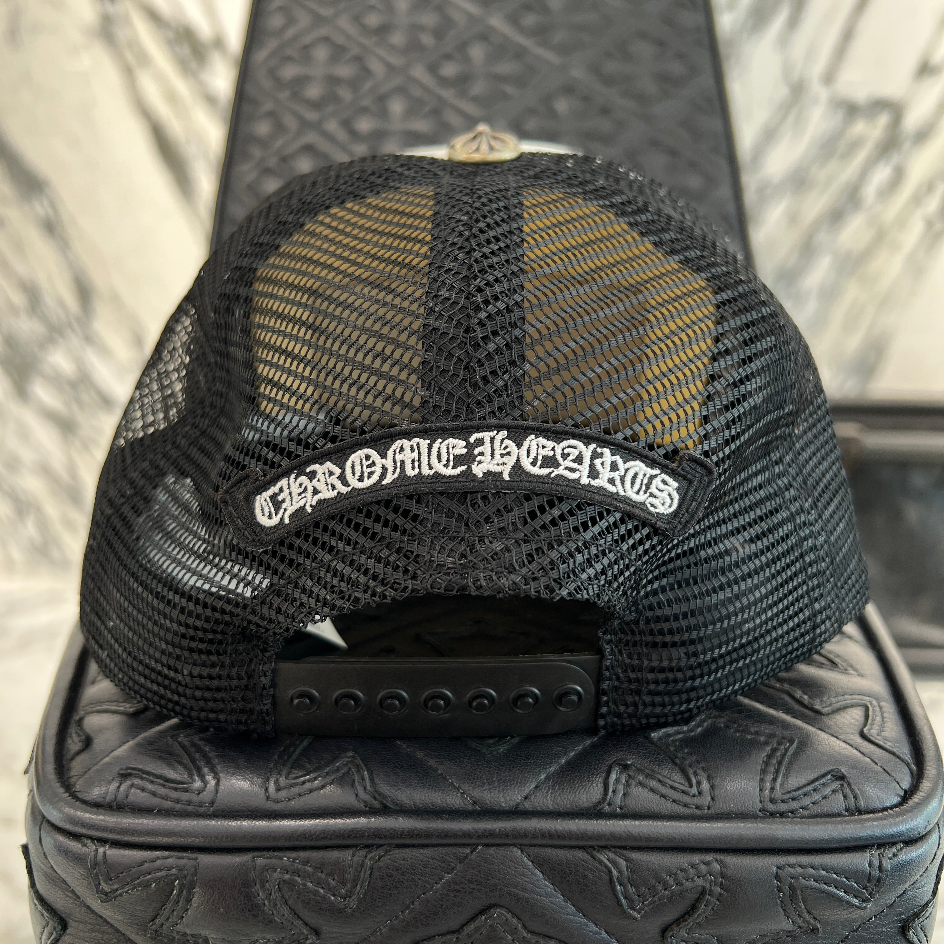 CHROME HEARTS × MATTY BOY Chomper Trucker Mesh Cap Size ONE SIZE（53-60）クロムハーツ × マッティボーイ チョンパートラッカーメッシュキャップ サイズONE SIZE（53-60）