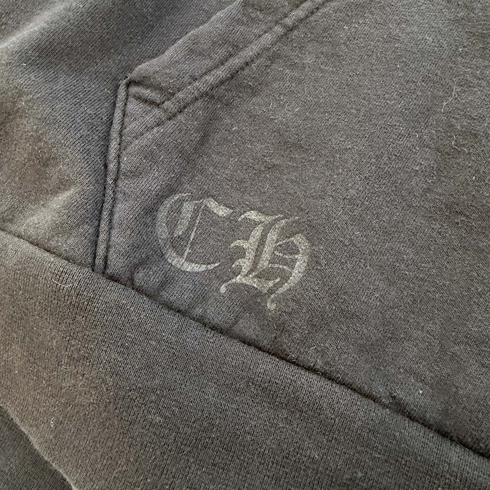 CHROME HEARTS 2022SS MLTCOL CEM CRS Pullover Hoodie Size XL クロムハーツ マルチカラーセメタリークロス プルオーバーフーディー サイズXL