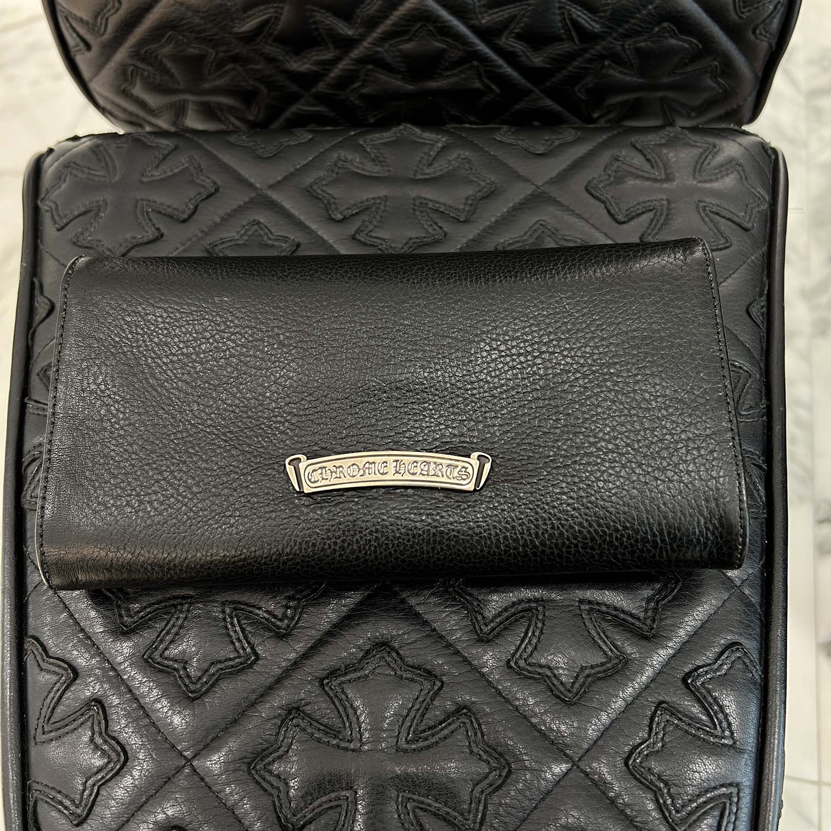 CHROME HEARTS Judy Cross Ball Long Wallet クロムハーツ ジュディ クロスボール ロングウォレット