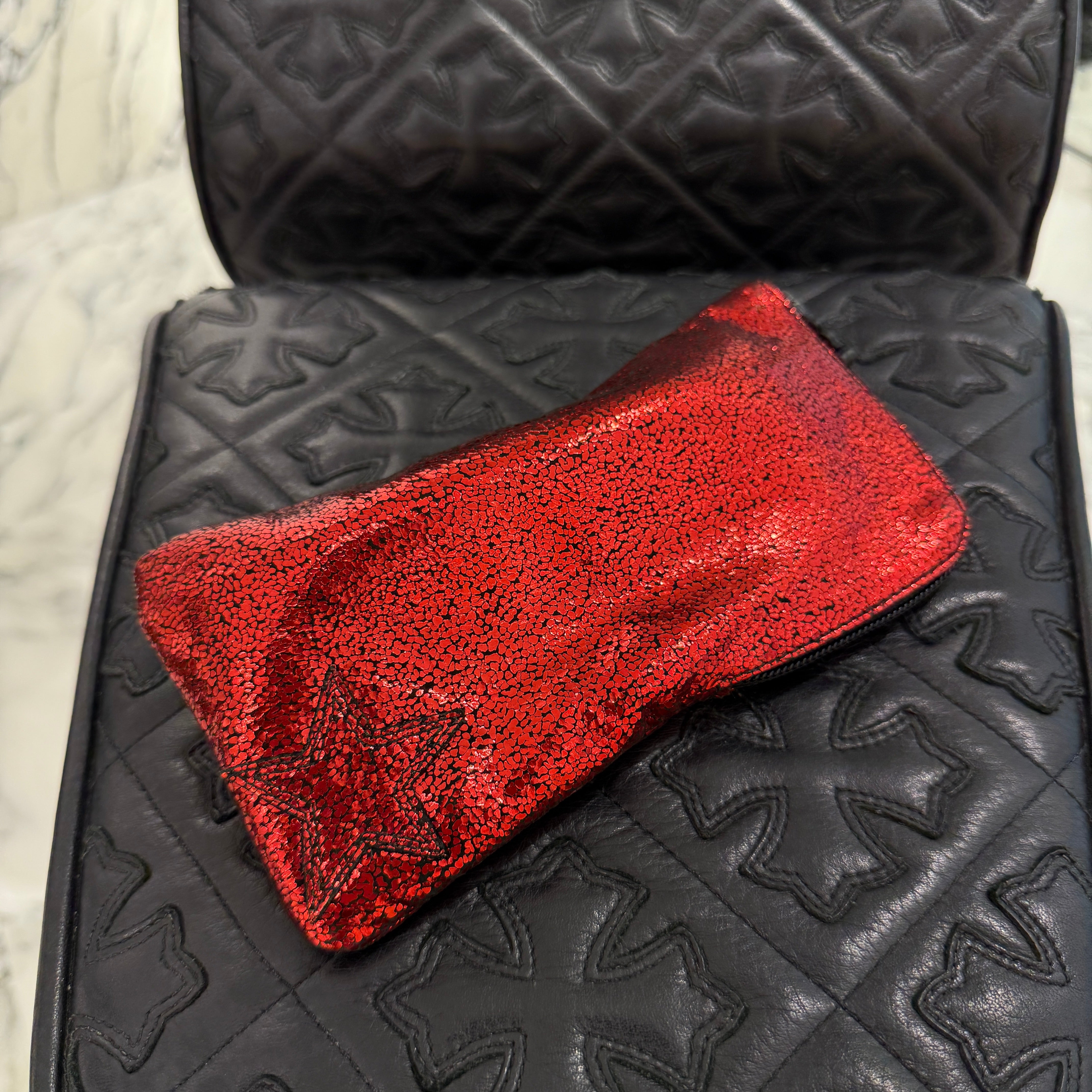 CHROME HEARTS BOX OFFICER Sunglasses Size 56口19-144 クロムハーツ ボックスオフィサー サングラス サイズ56口19-144