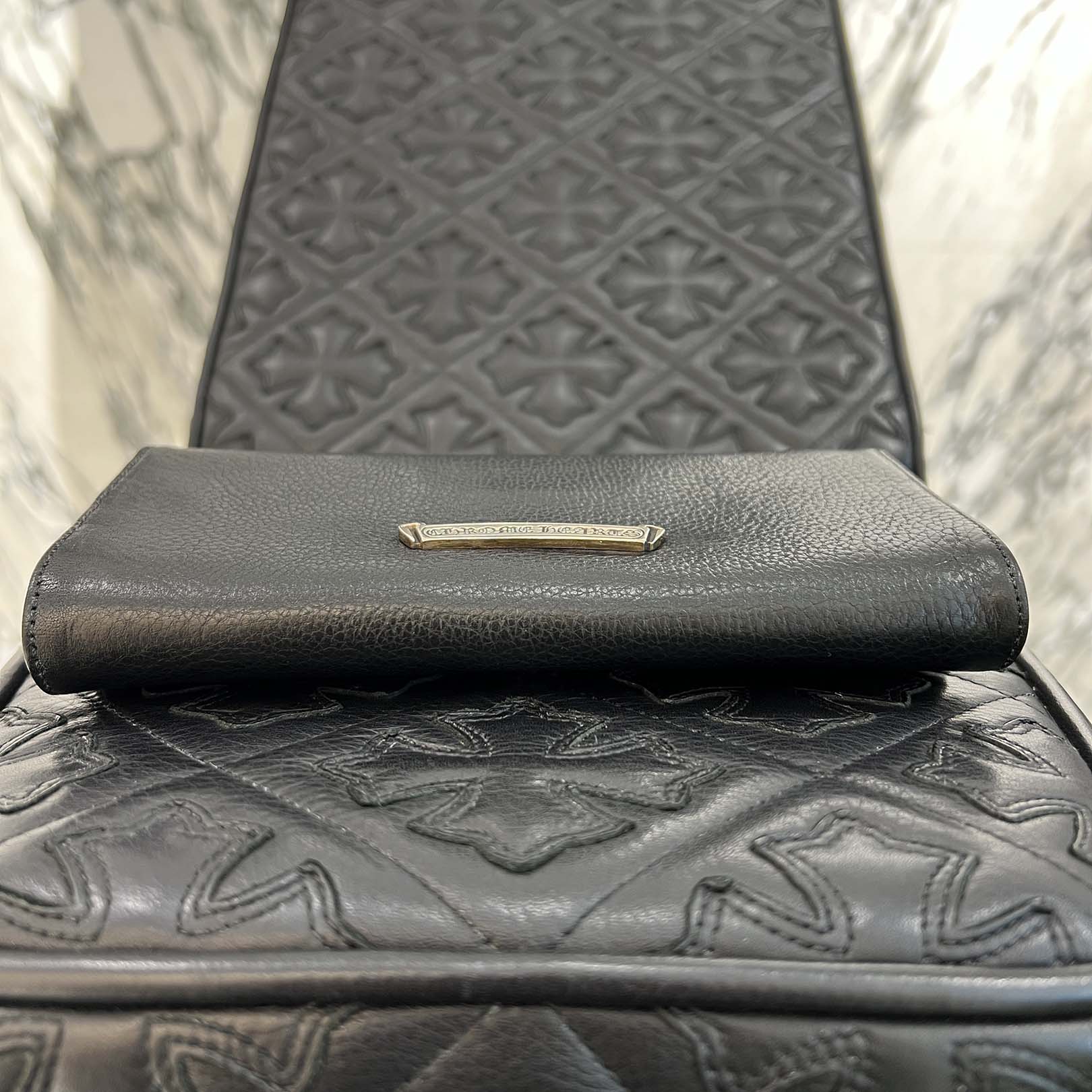 CHROME HEARTS Judy Cross Ball Long Wallet クロムハーツ ジュディ クロスボール ロングウォレット