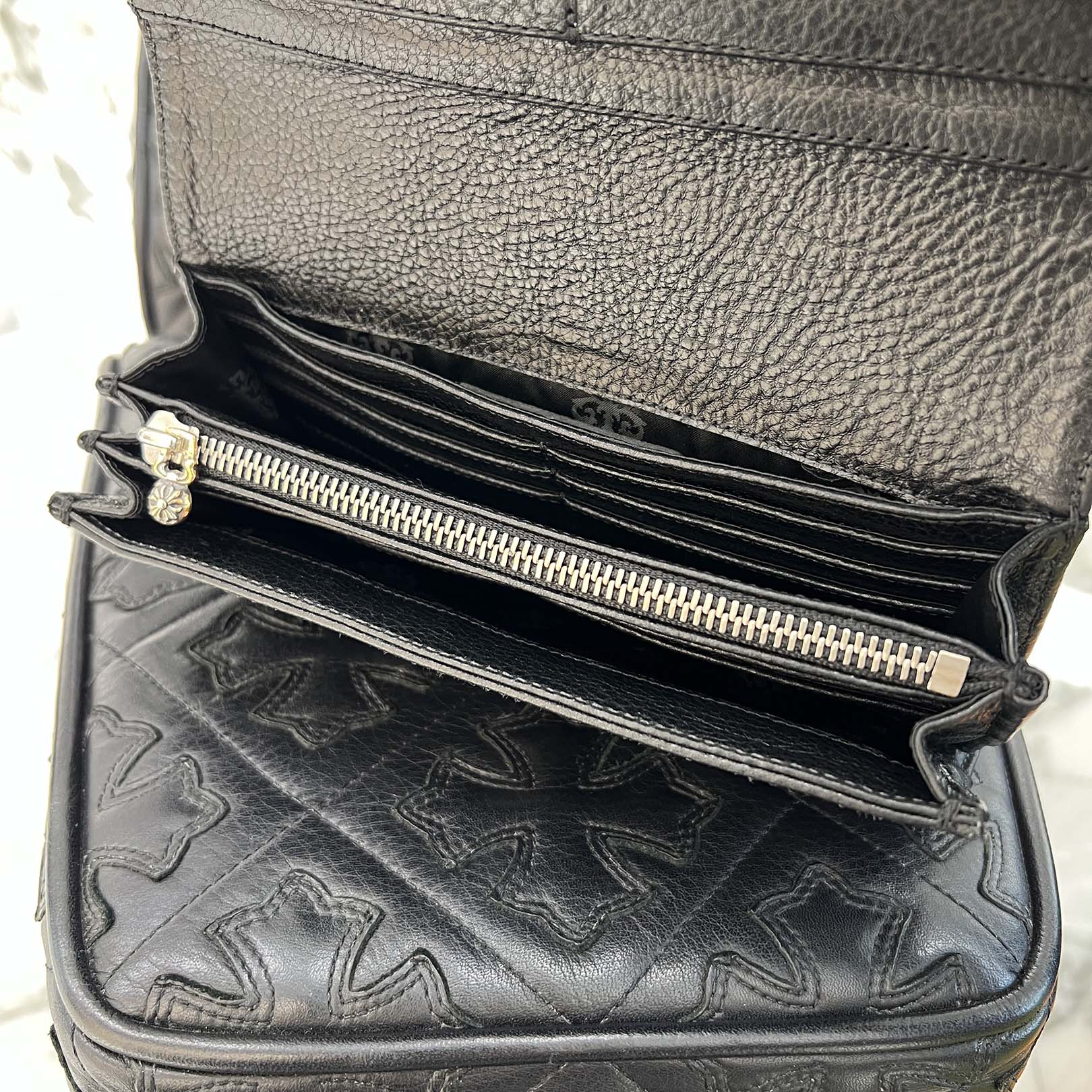 CHROME HEARTS Judy Cross Ball Long Wallet クロムハーツ ジュディ クロスボール ロングウォレット