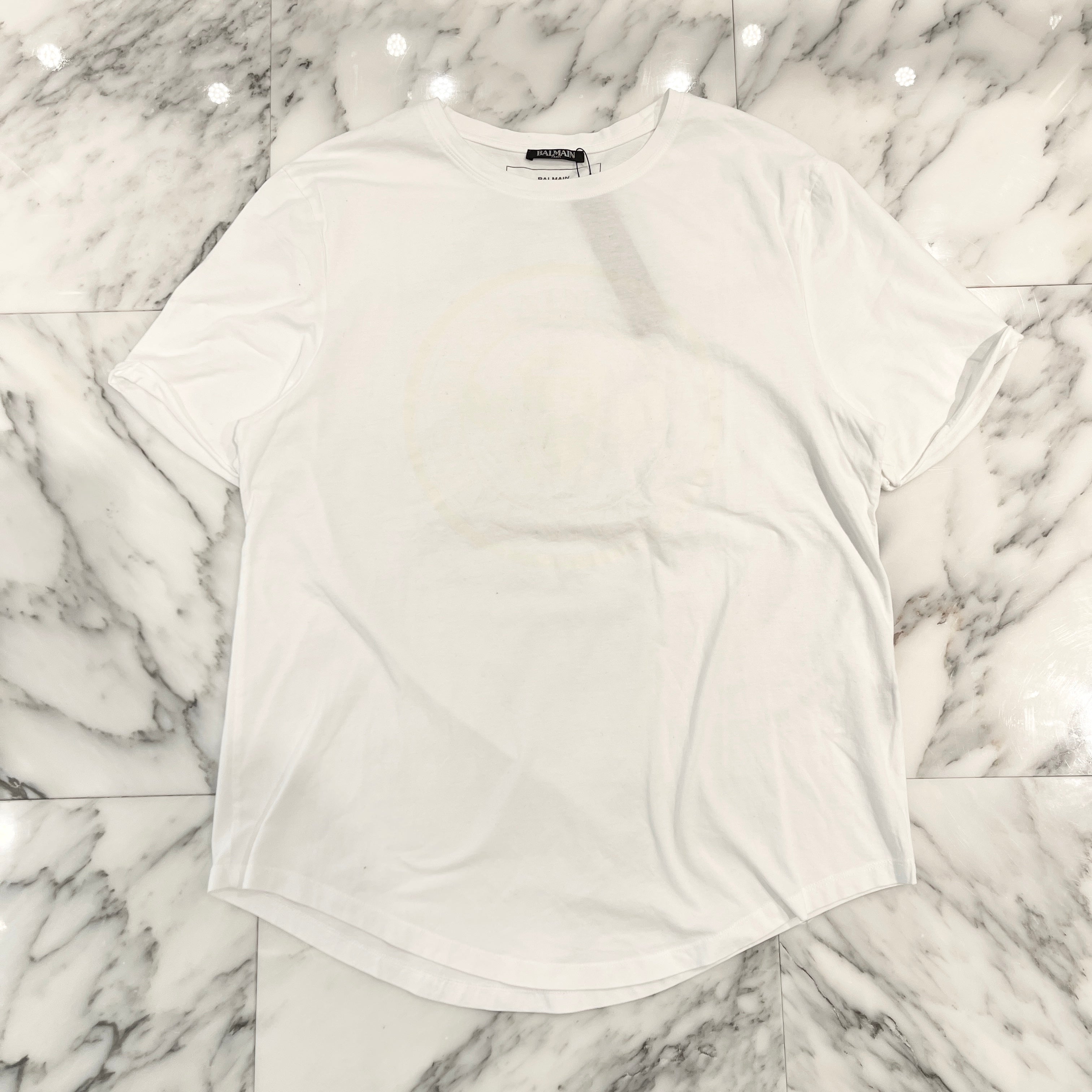 BALMAIN Balmain Coin Tee RH11135I067 Size XXL バルマン バルマンコイン Tシャツ サイズXXL