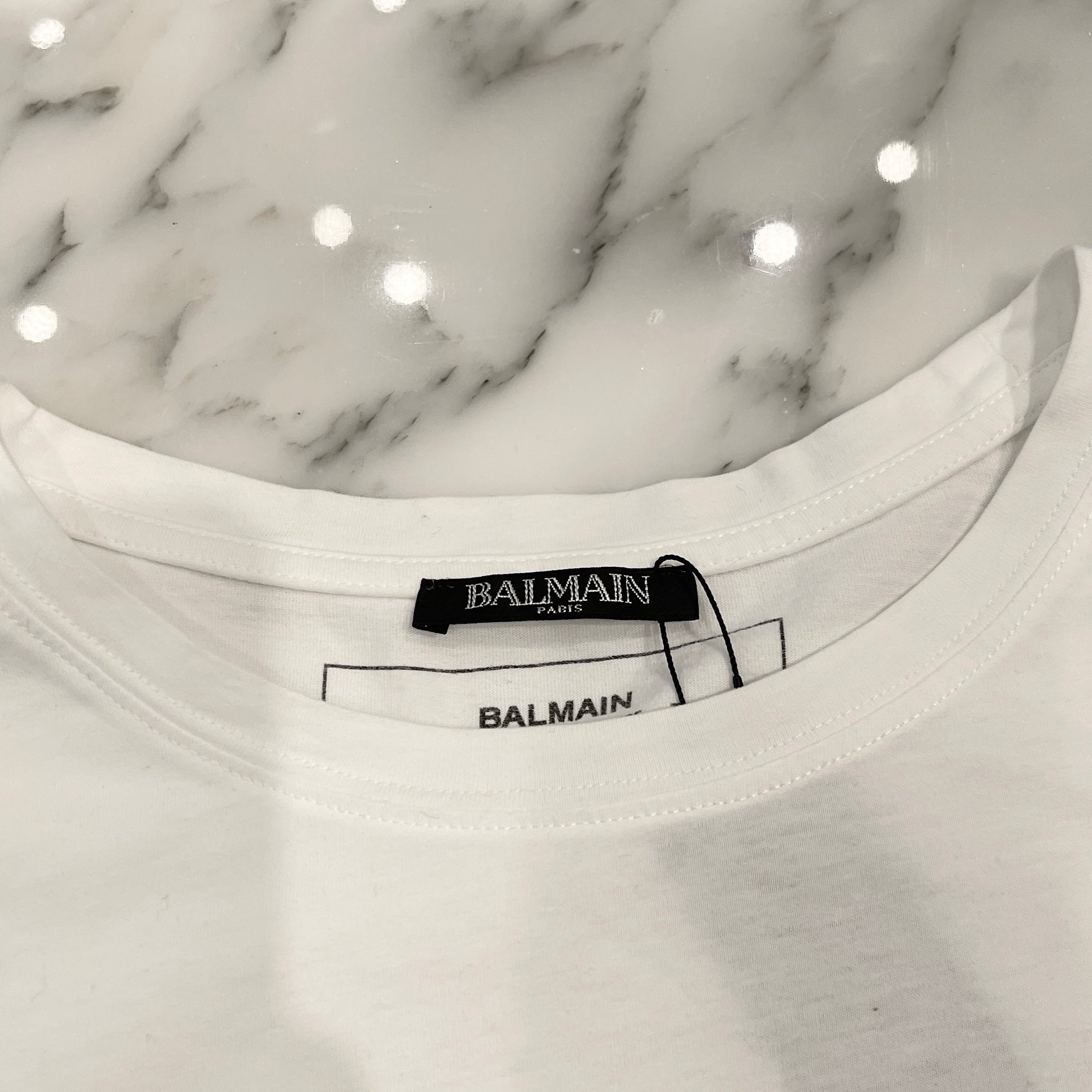 BALMAIN Balmain Coin Tee RH11135I067 Size XXL バルマン バルマンコイン Tシャツ サイズXXL