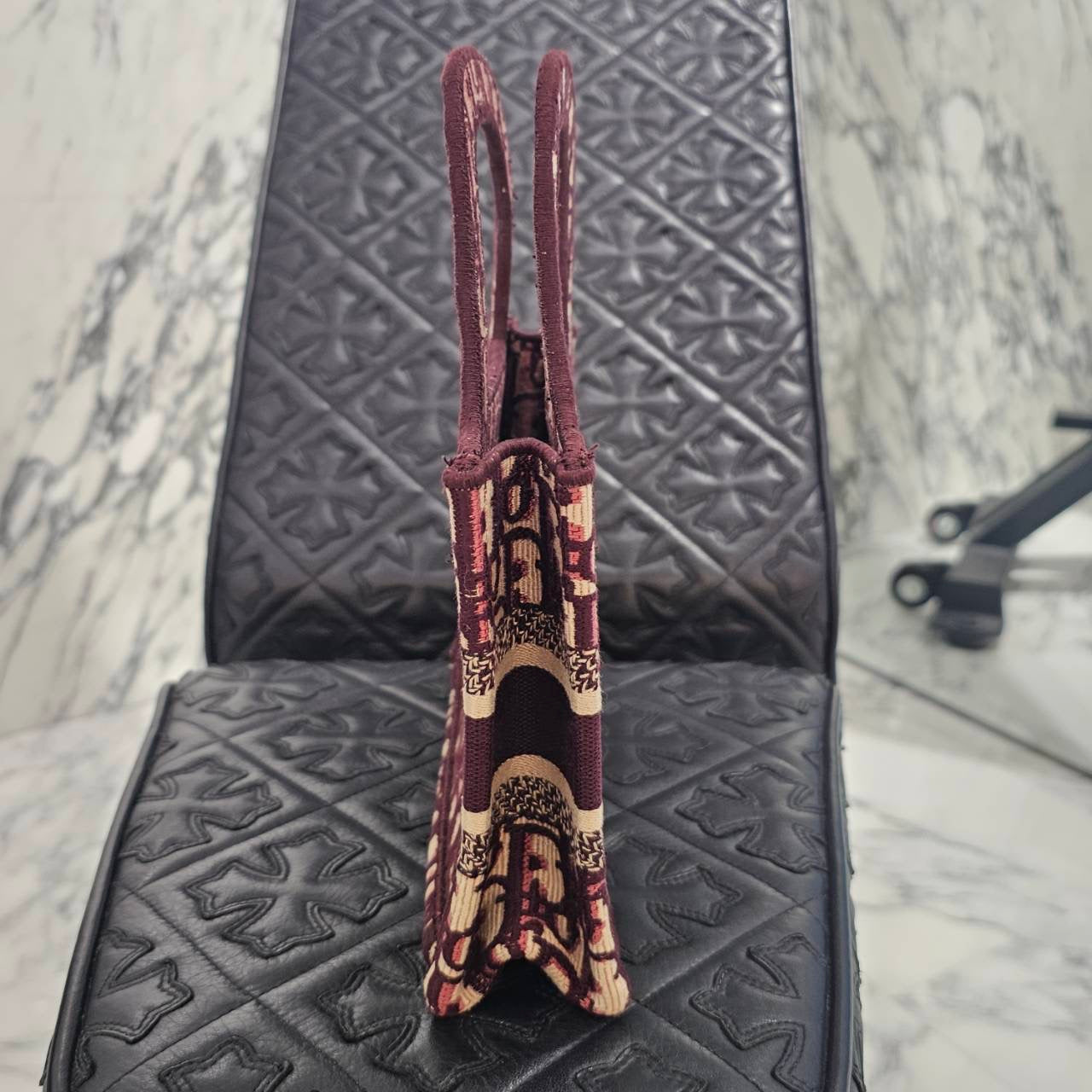 DIOR Christian Dior Oblique Embroidery Book Tote Size Mini ディオール クリスチャンディオール オブリーク刺繍 ブークトート サイズミニ