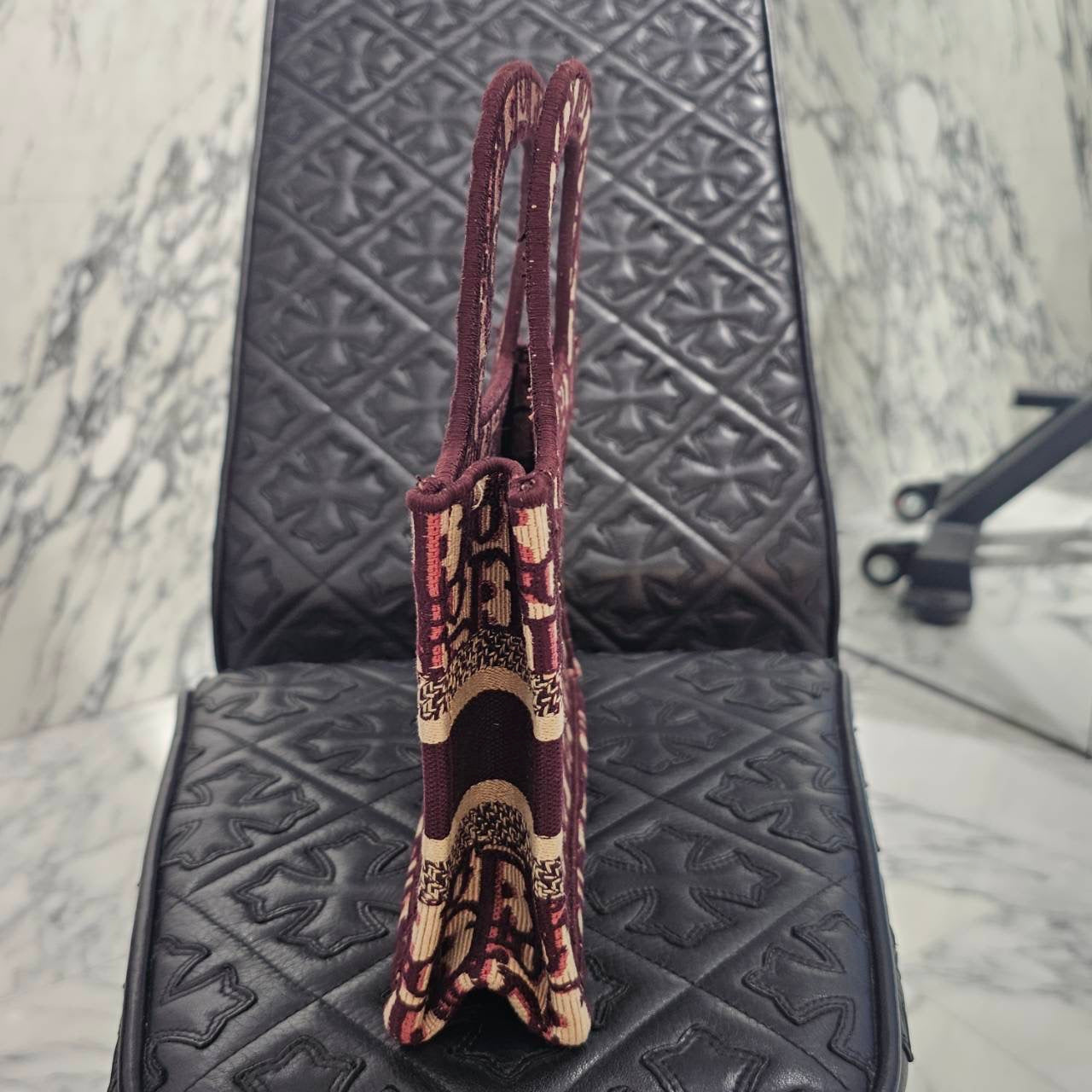 DIOR Christian Dior Oblique Embroidery Book Tote Size Mini ディオール クリスチャンディオール オブリーク刺繍 ブークトート サイズミニ