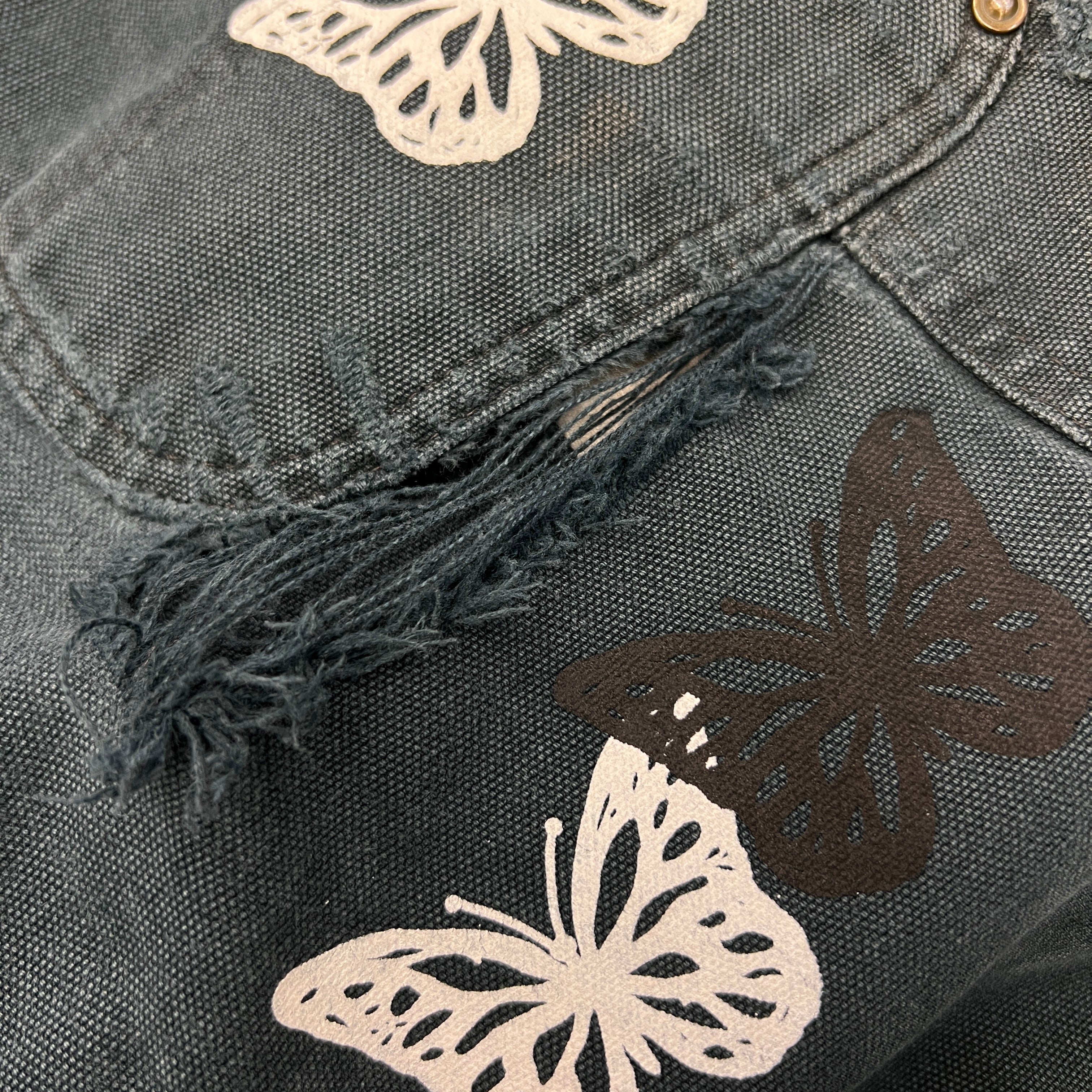 ABOUT DREAMS Butterfly Double Knee Pants Size W33×L34 アバウトドリームズ バタフライダブルニーパンツ サイズW33×L34